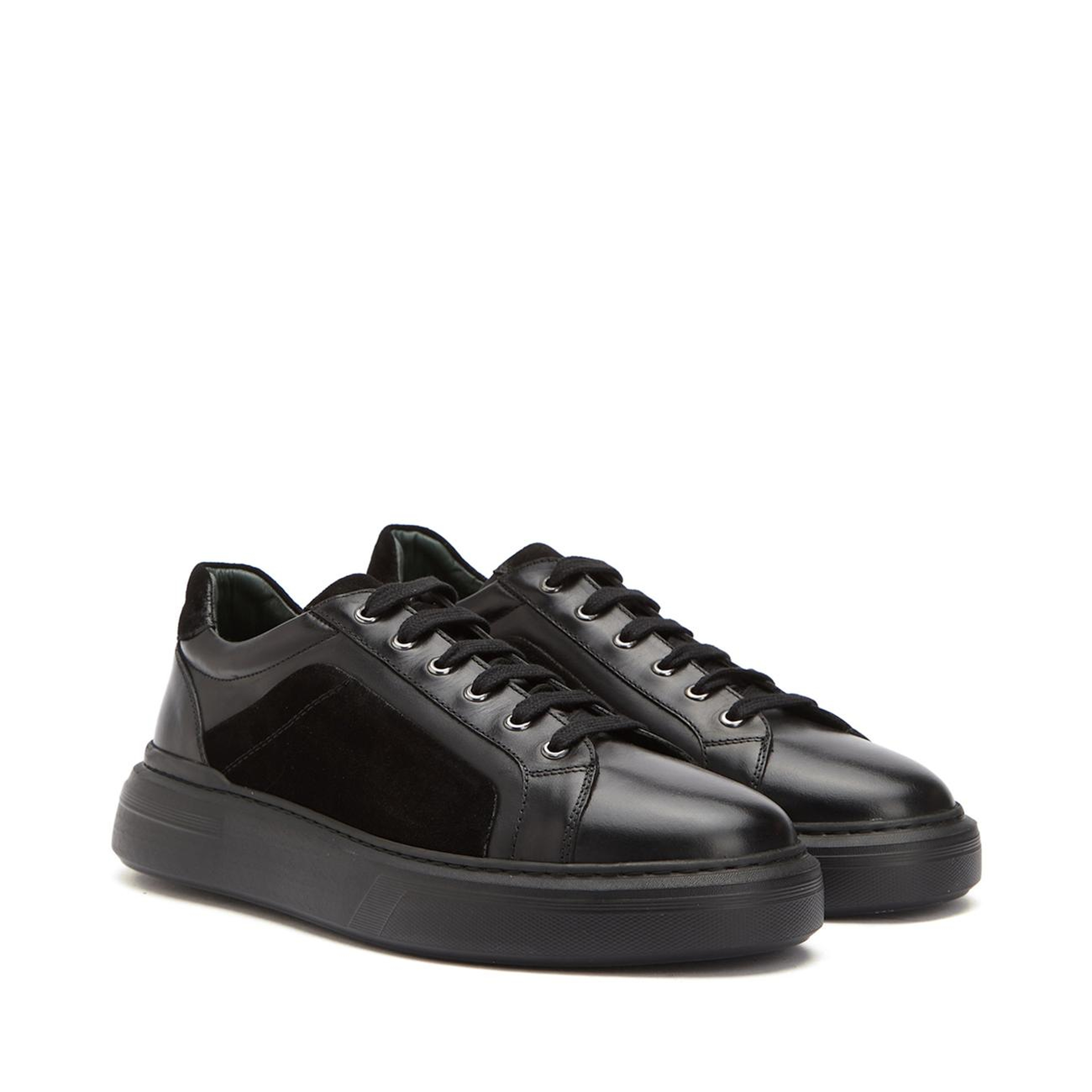George Hogg Erkek Siyah Sneaker
