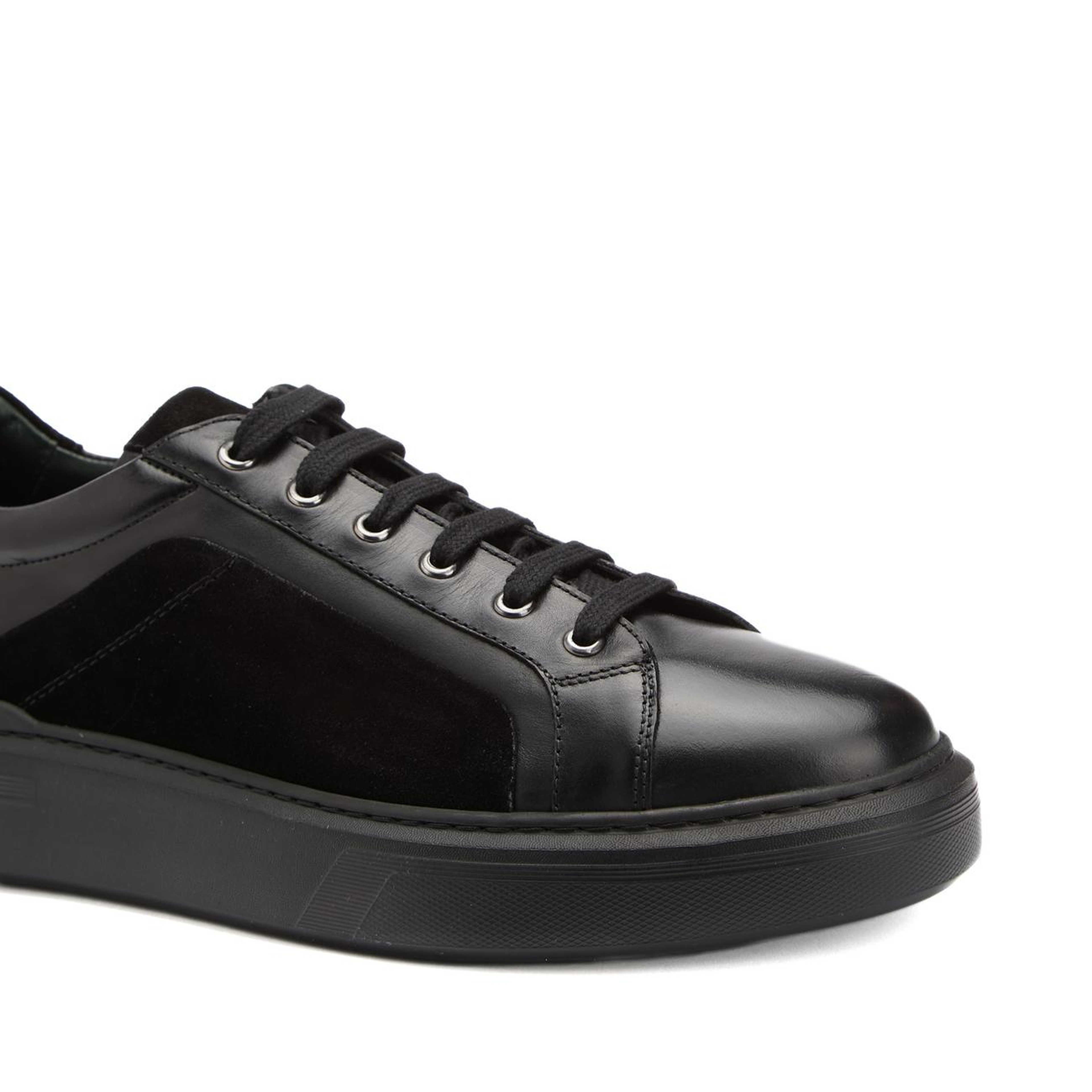 George Hogg Erkek Siyah Sneaker