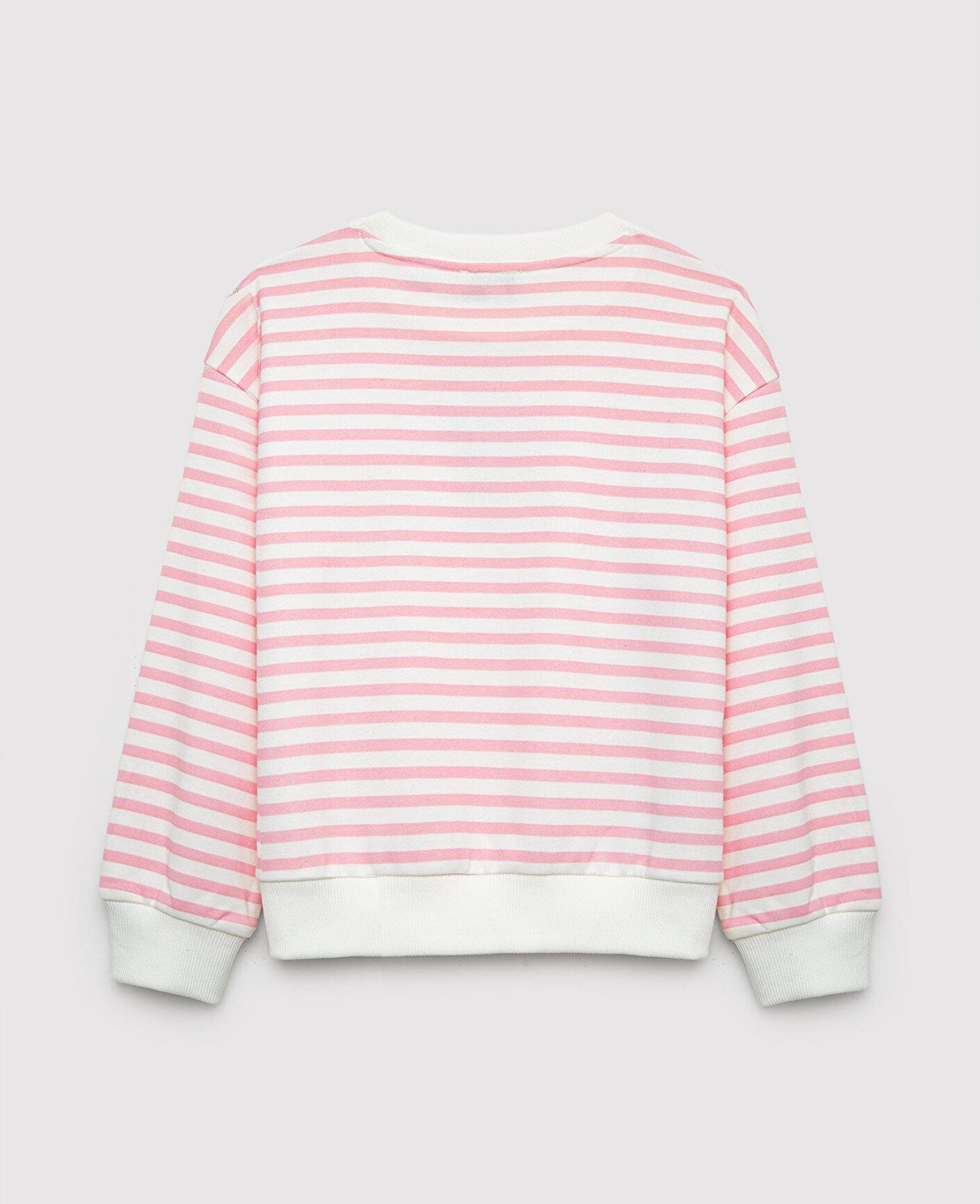 Mavi Kuromi Baskılı Çizgili Sweatshirt 7S10201-91630