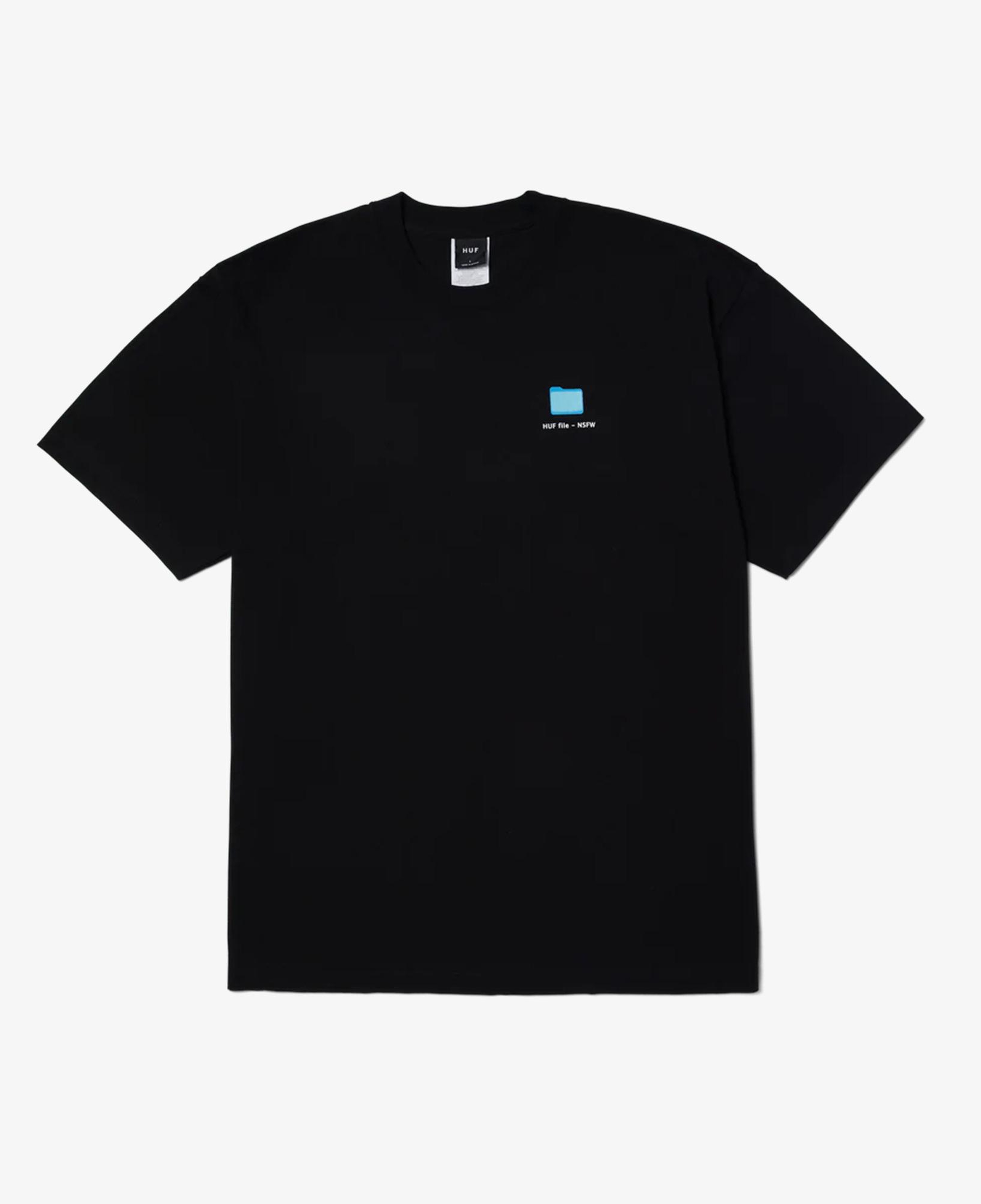 Huf Desktop Erkek Siyah T-Shirt