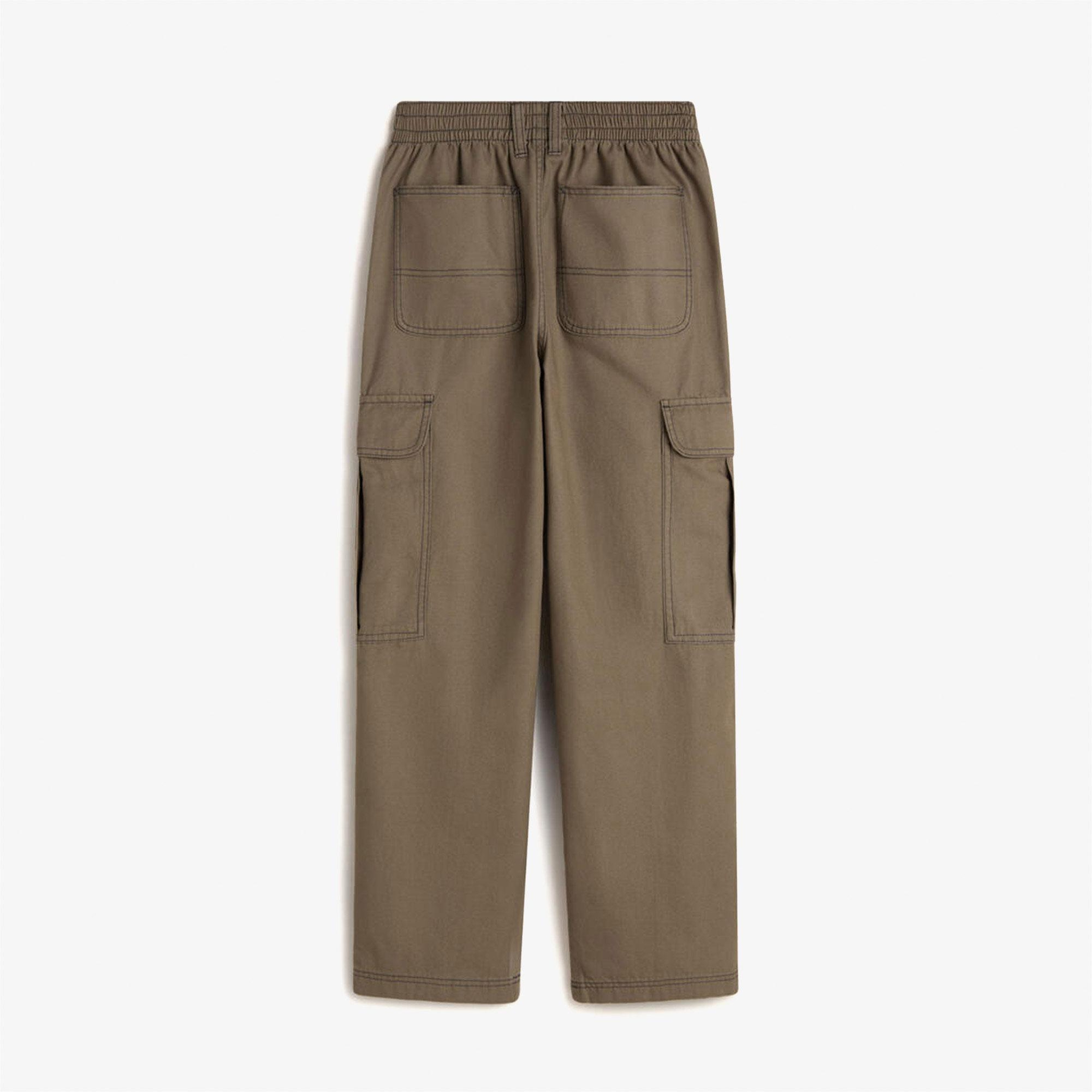 Vans 6Oz Canvas Sidewalk Kadın Kahverengi Pantolon