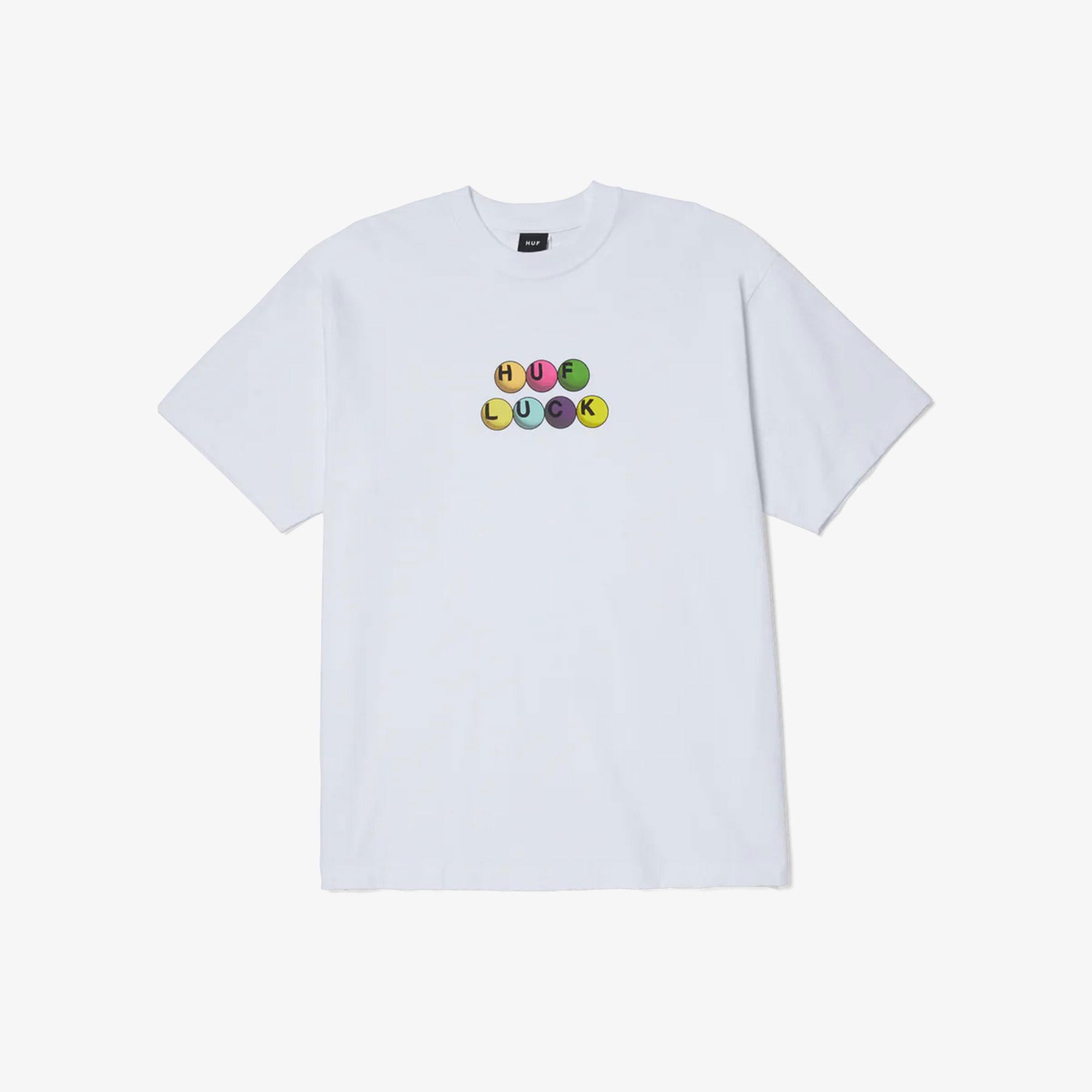 Huf Lucky Erkek Beyaz T-Shirt