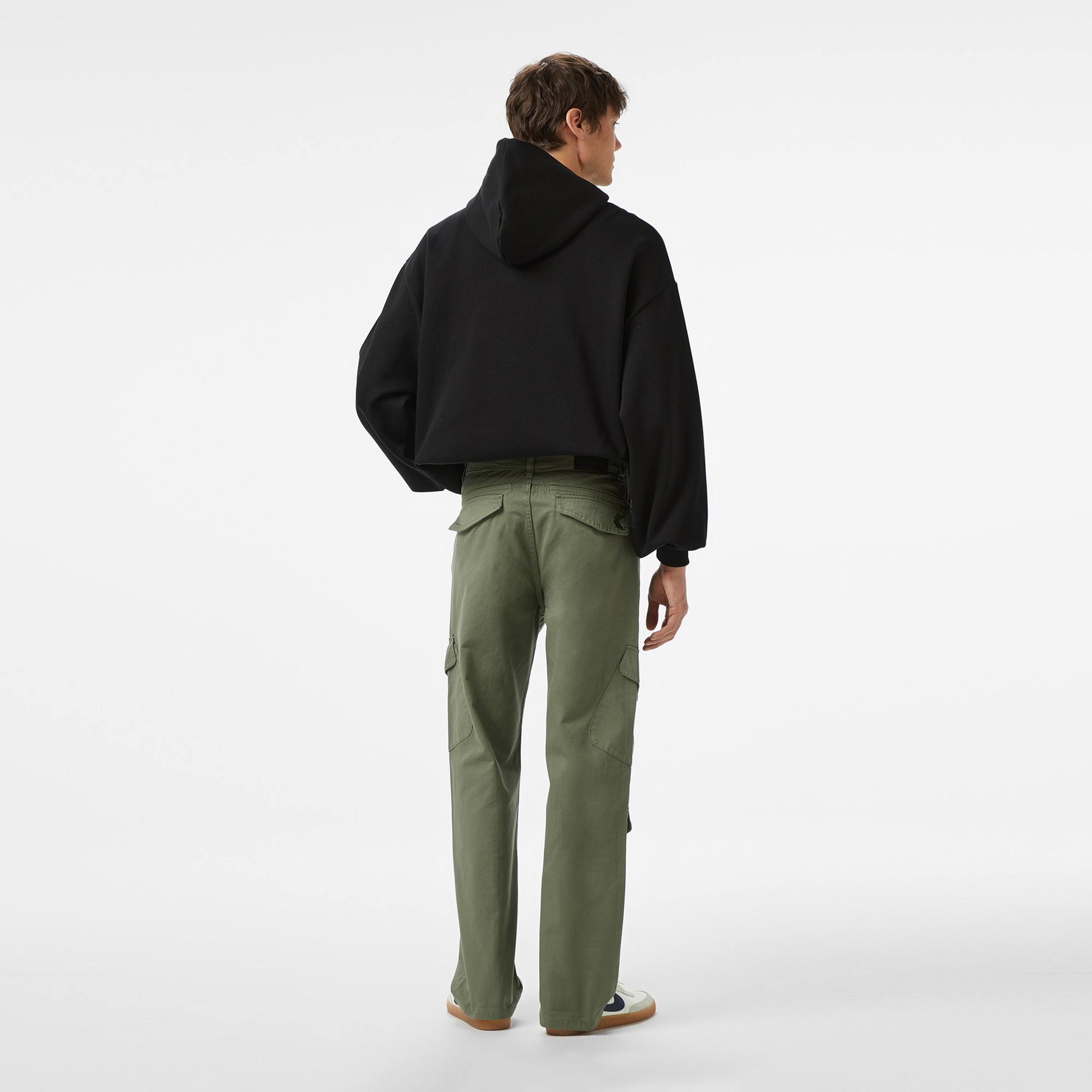 Karl Kani Og Slanted Pocket Cargo Erkek Yeşil Pantolon
