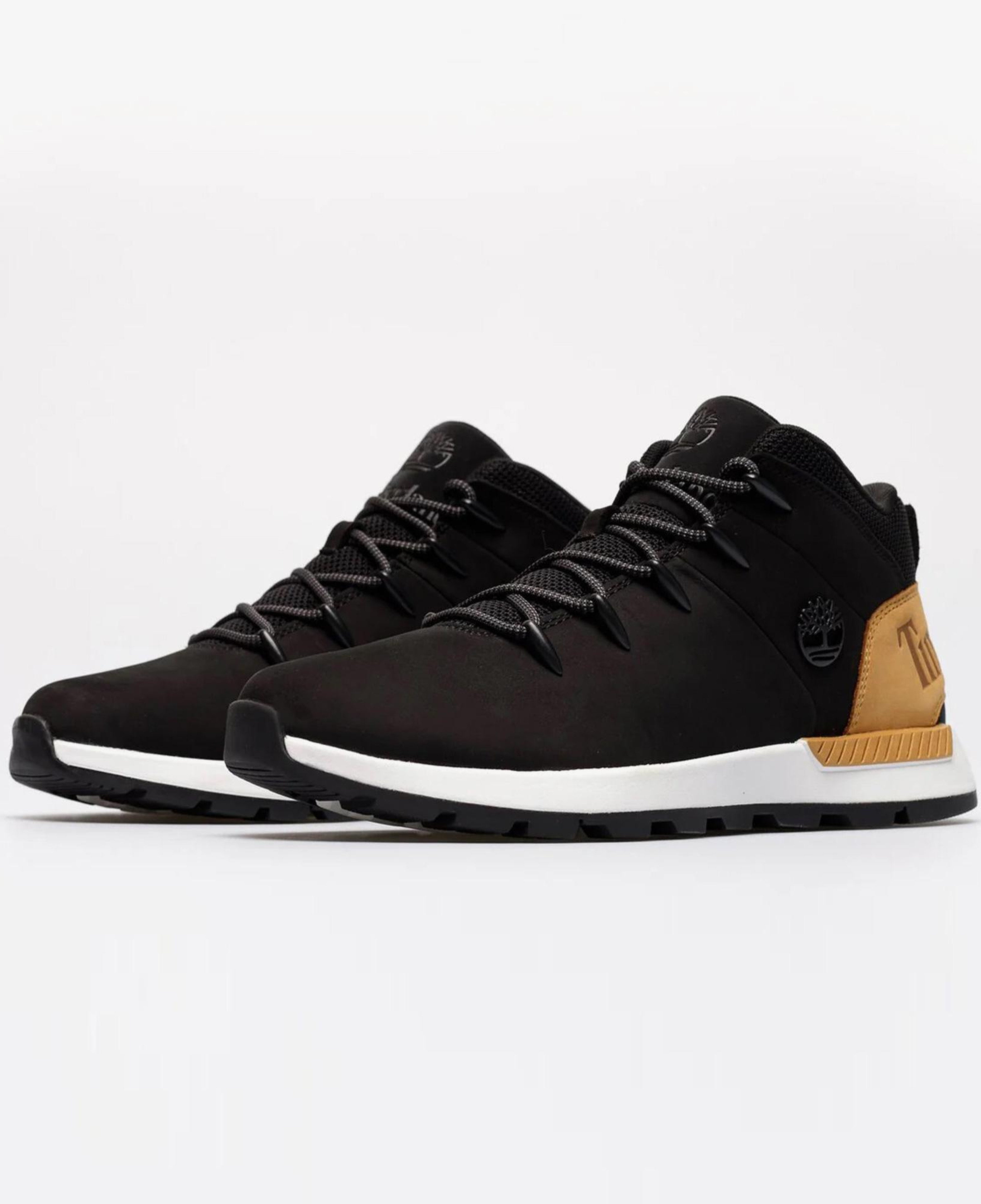 Timberland Mid Lace Up Erkek Siyah Outdoor Ayakkabı