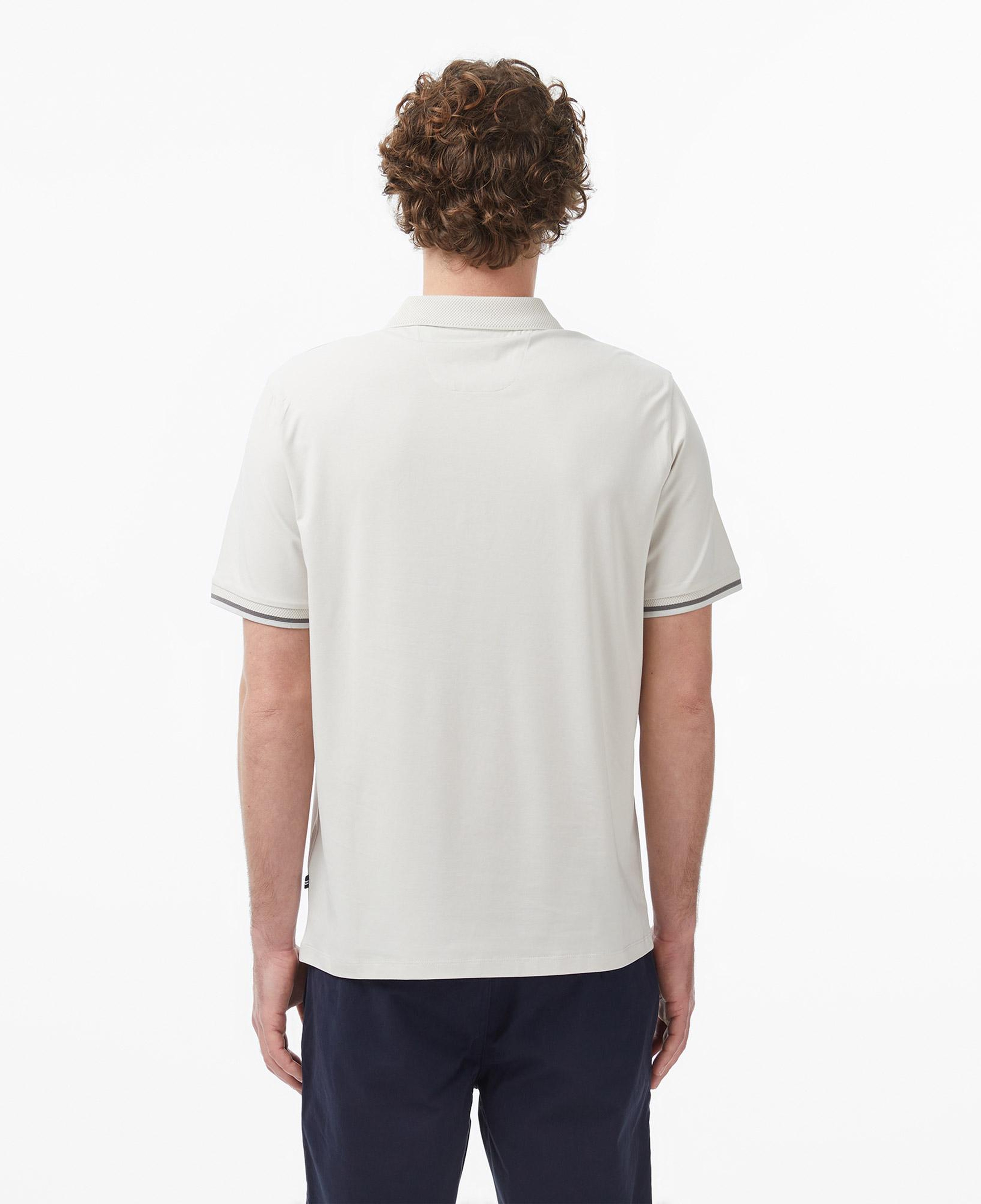 Nautica Erkek Gri Regular Fit Pima Cotton Polo Yaka T-Shirt