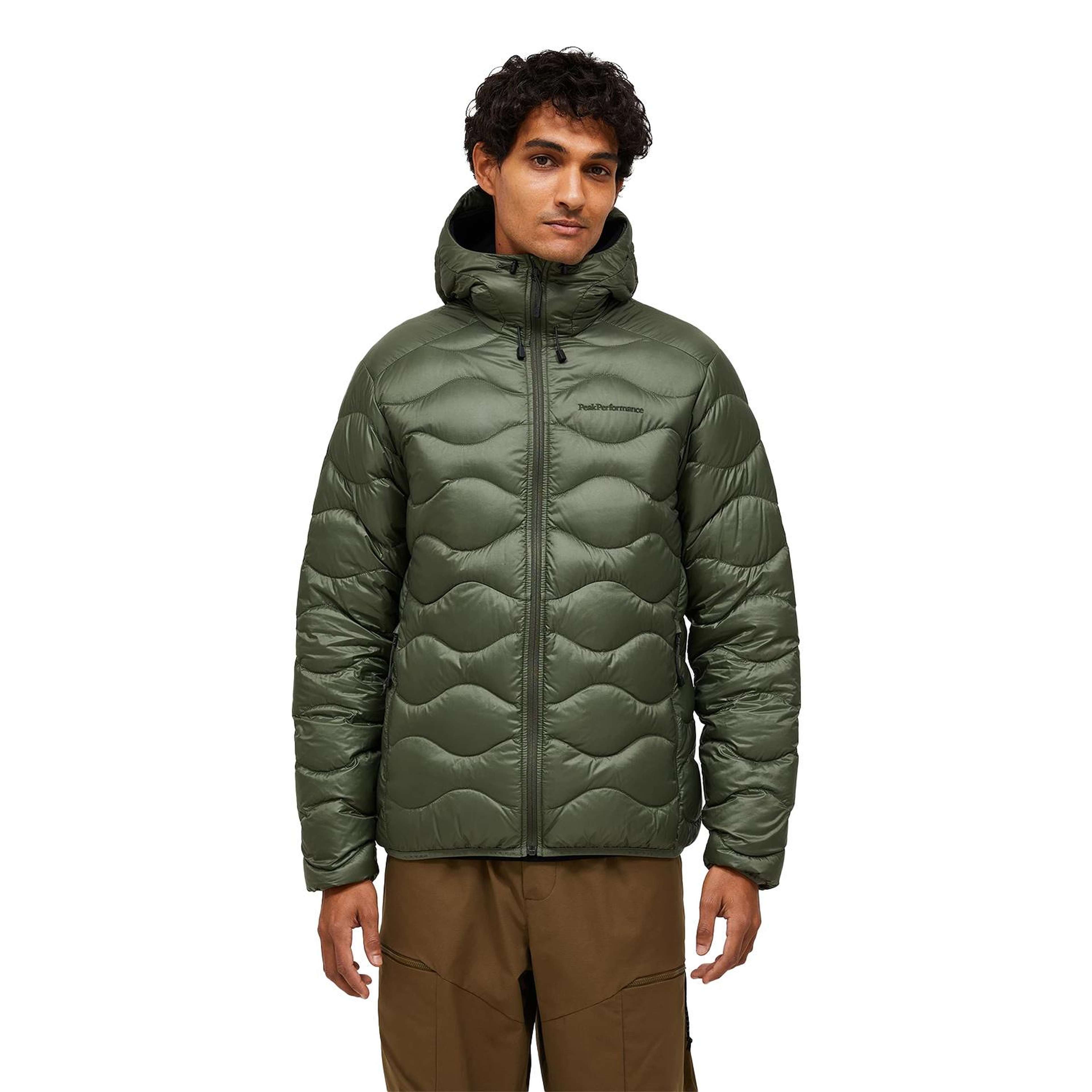 Peak Performance Helium Do Hood Erkek Yeşil Outdoor Ceketi