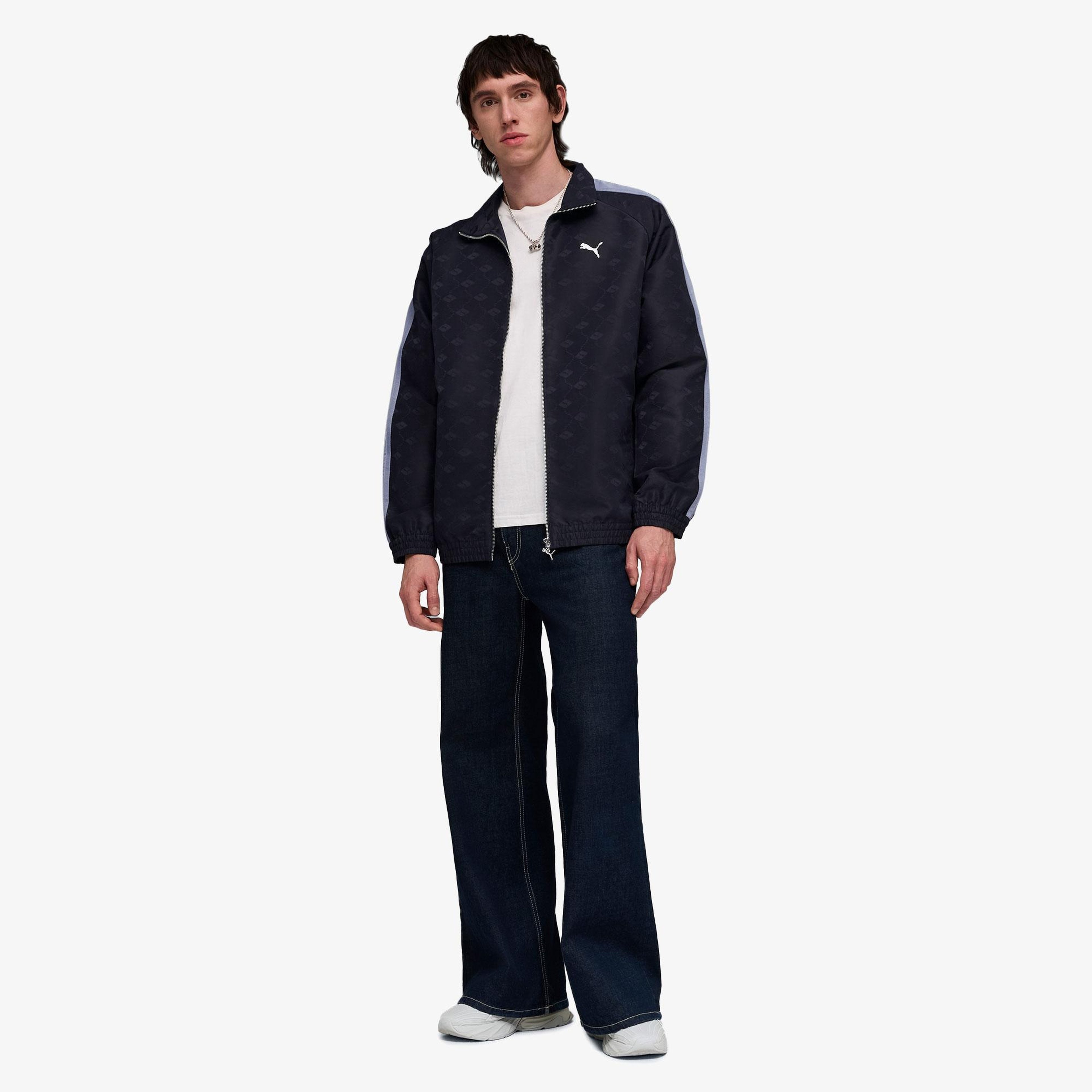 Puma T7 Track Erkek Lacivert Ceket