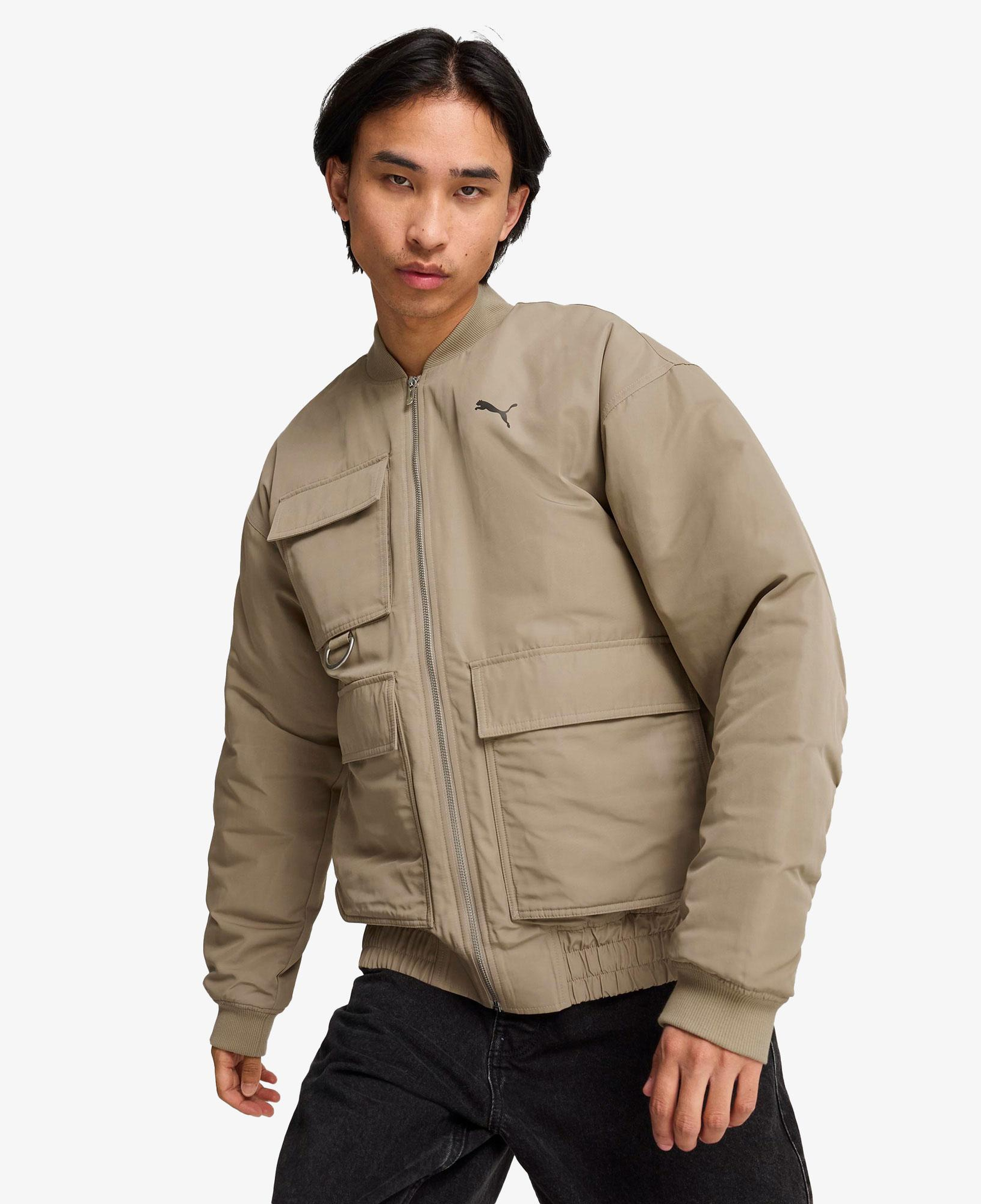 Puma Bomber Unisex Haki Ceket