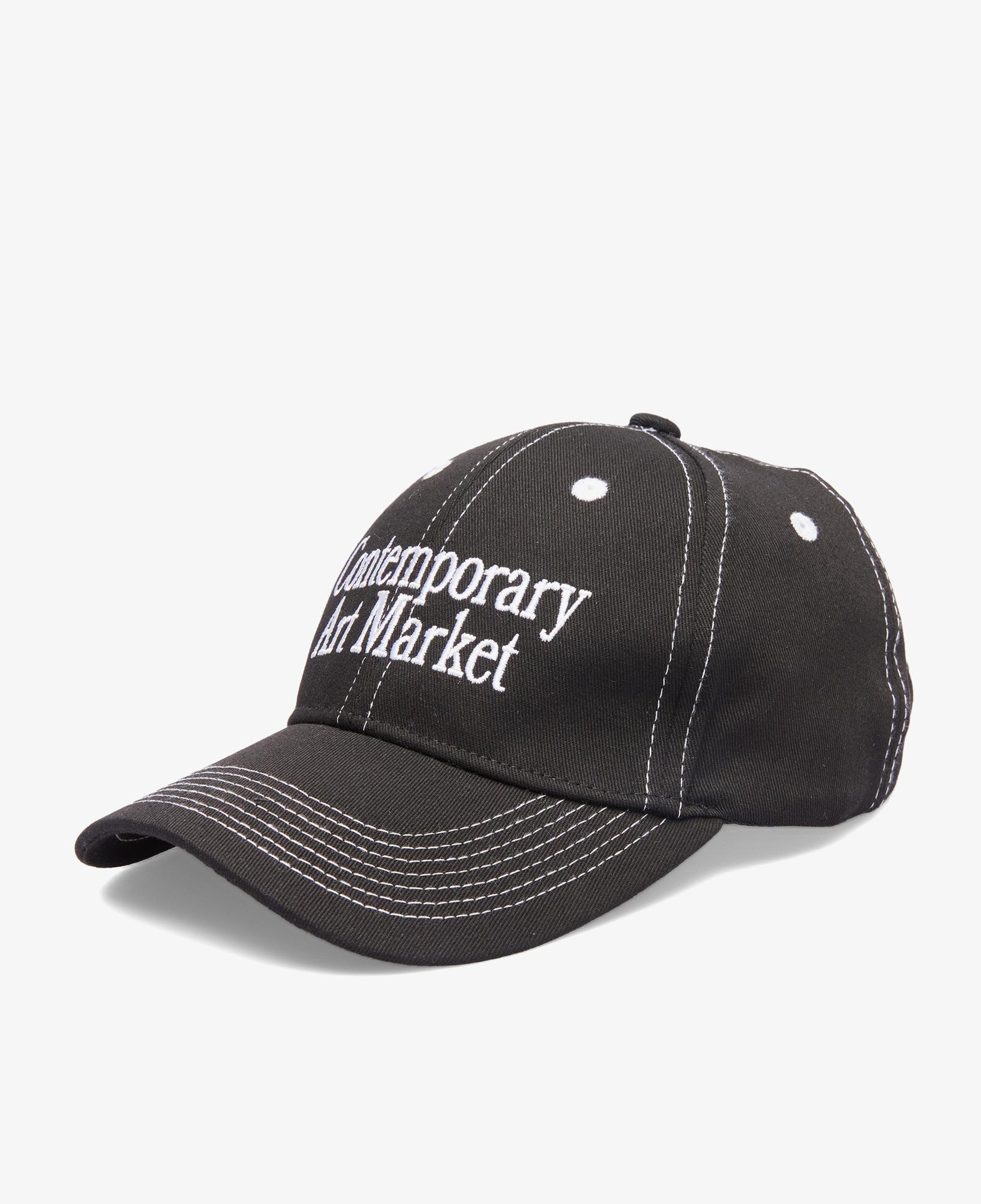 Market C.A.M. 6 Panel Hat Erkek Siyah Şapka