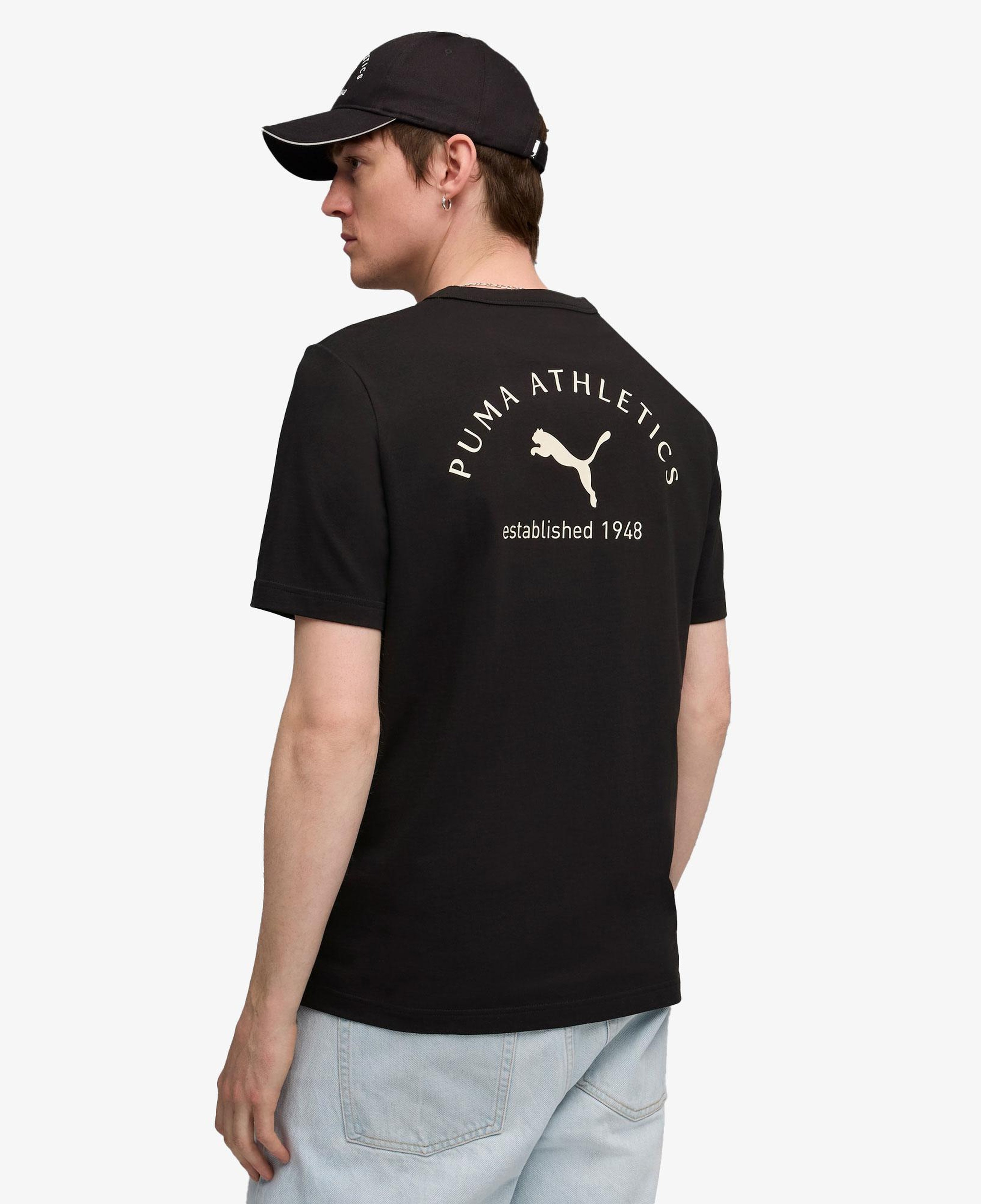 Puma Herren Erkek Siyah T-Shirt