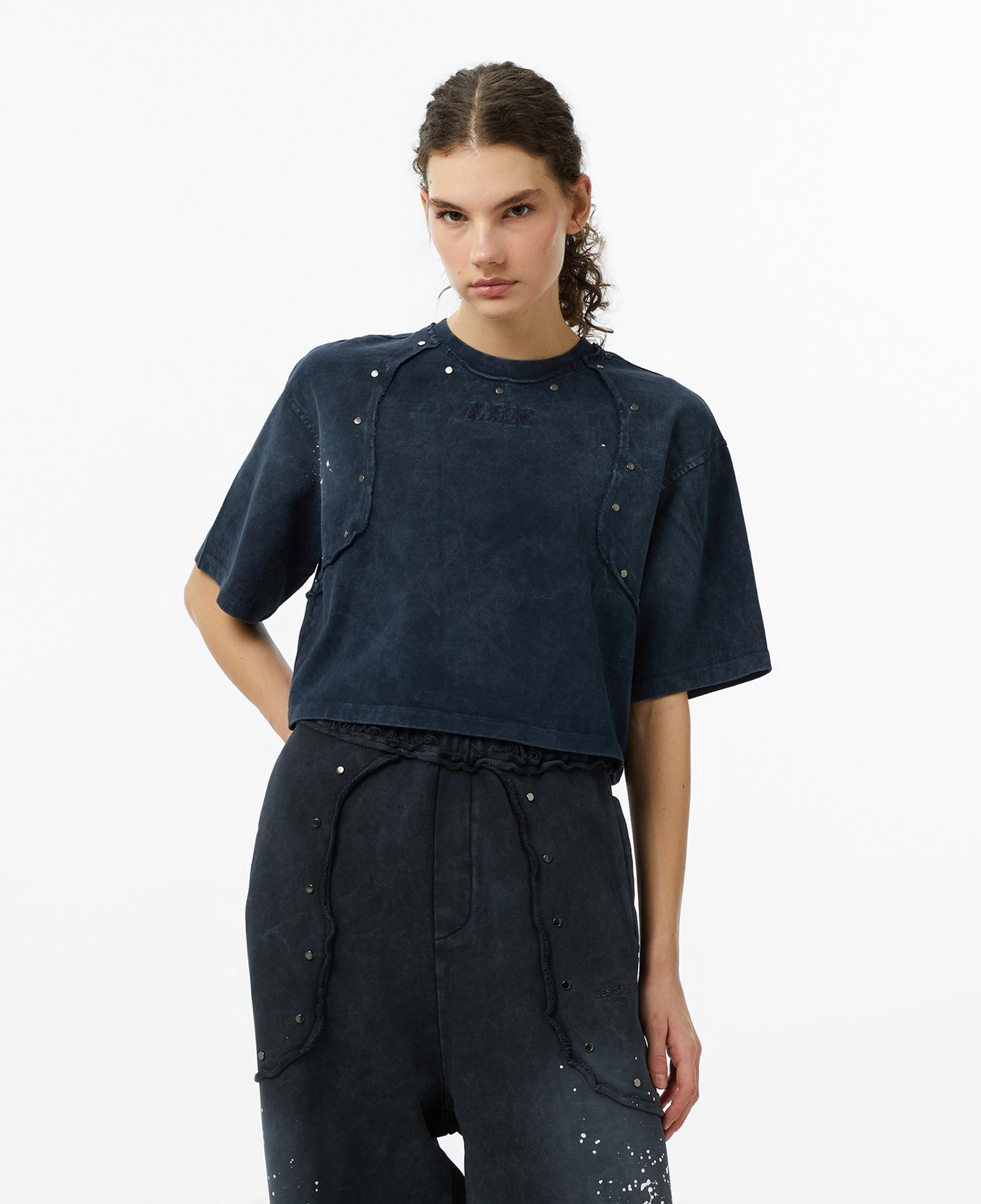 Les Benjamins Essentials 302 Kadın Mavi T-Shirt