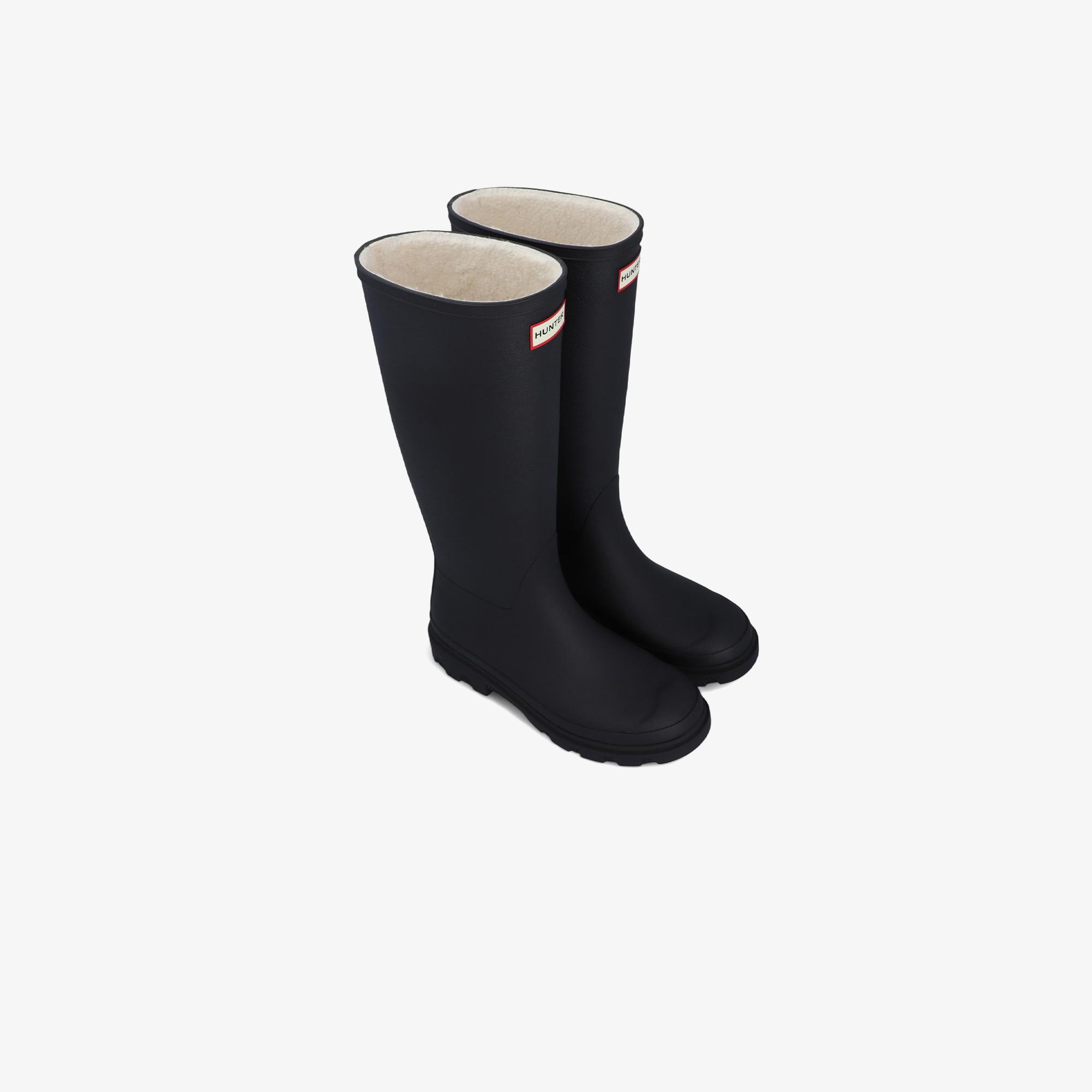 Hunter Downpour Termal Unisex Siyah Uzun Bot