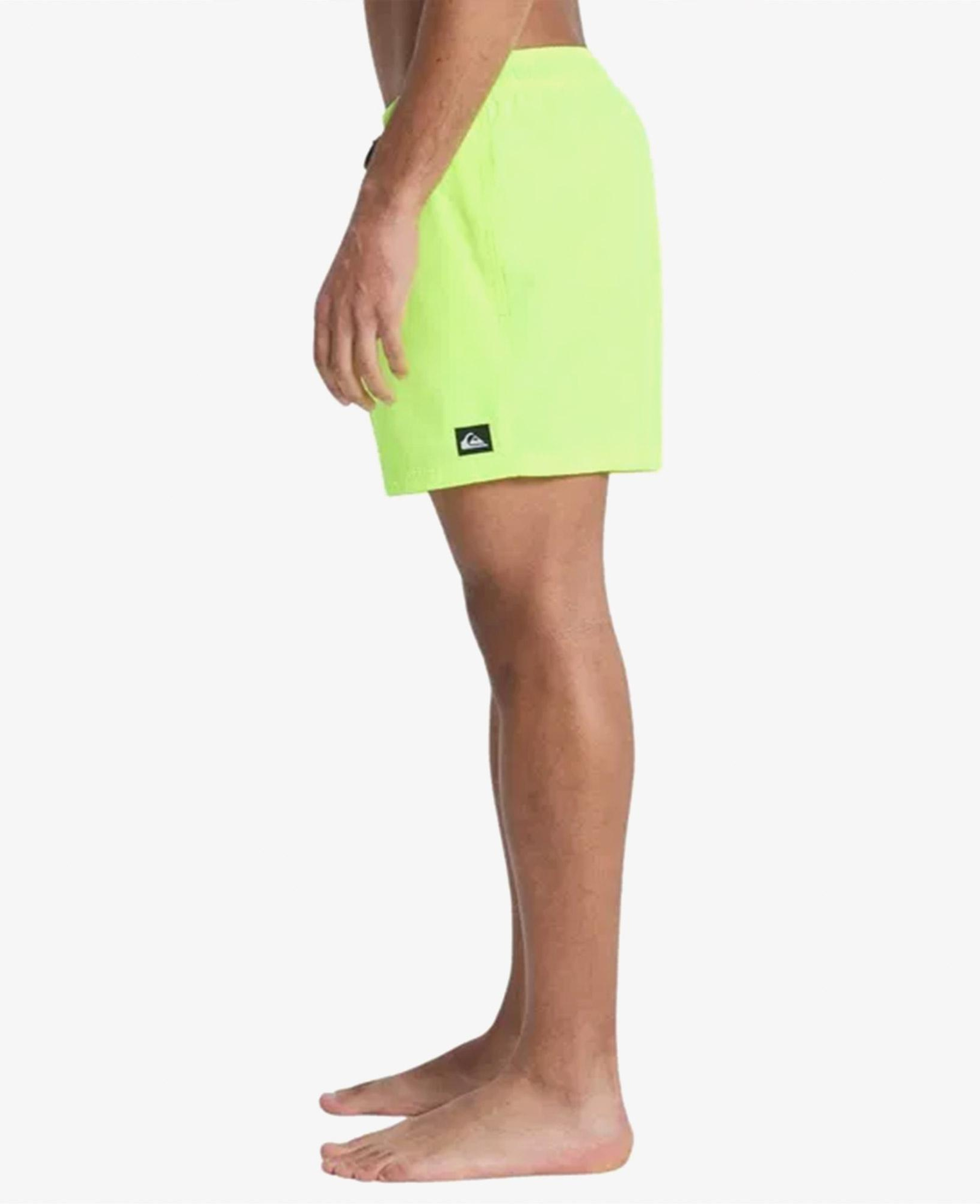 Quiksilver Everyday Solid Volley 15 Erkek Yeşil Deniz Şortu