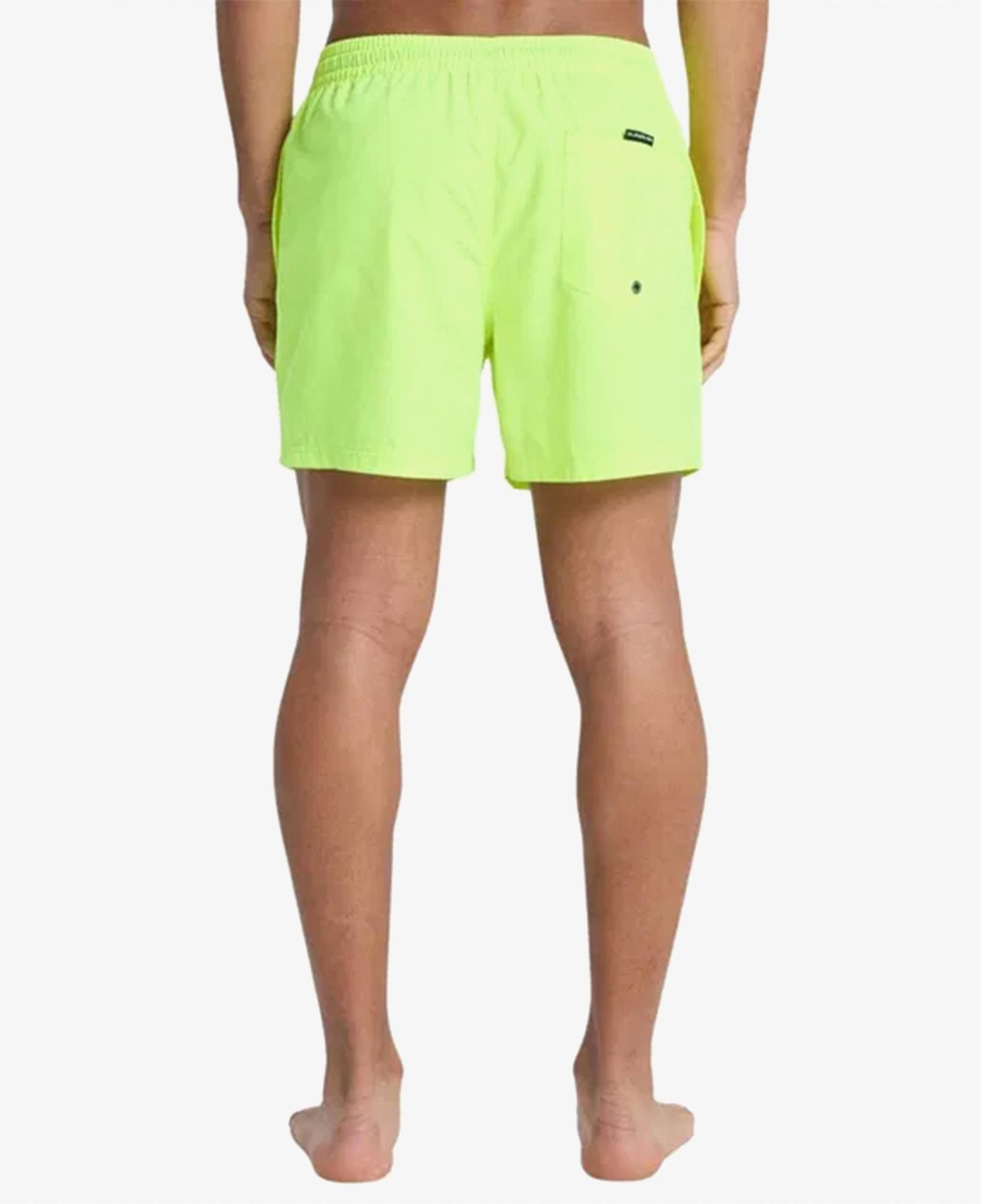 Quiksilver Everyday Solid Volley 15 Erkek Yeşil Deniz Şortu