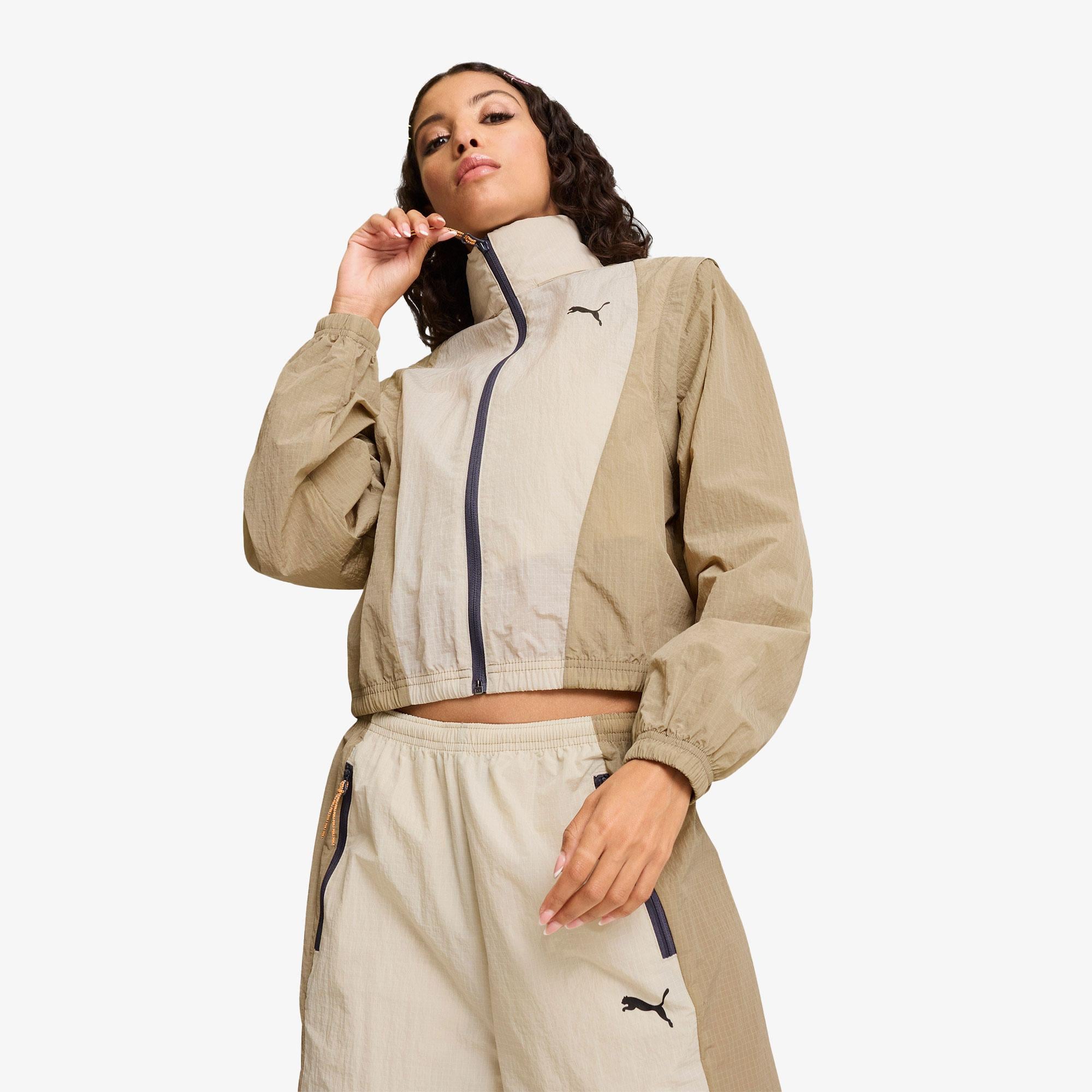 Puma Dare To Modular Kadın Haki Ceket