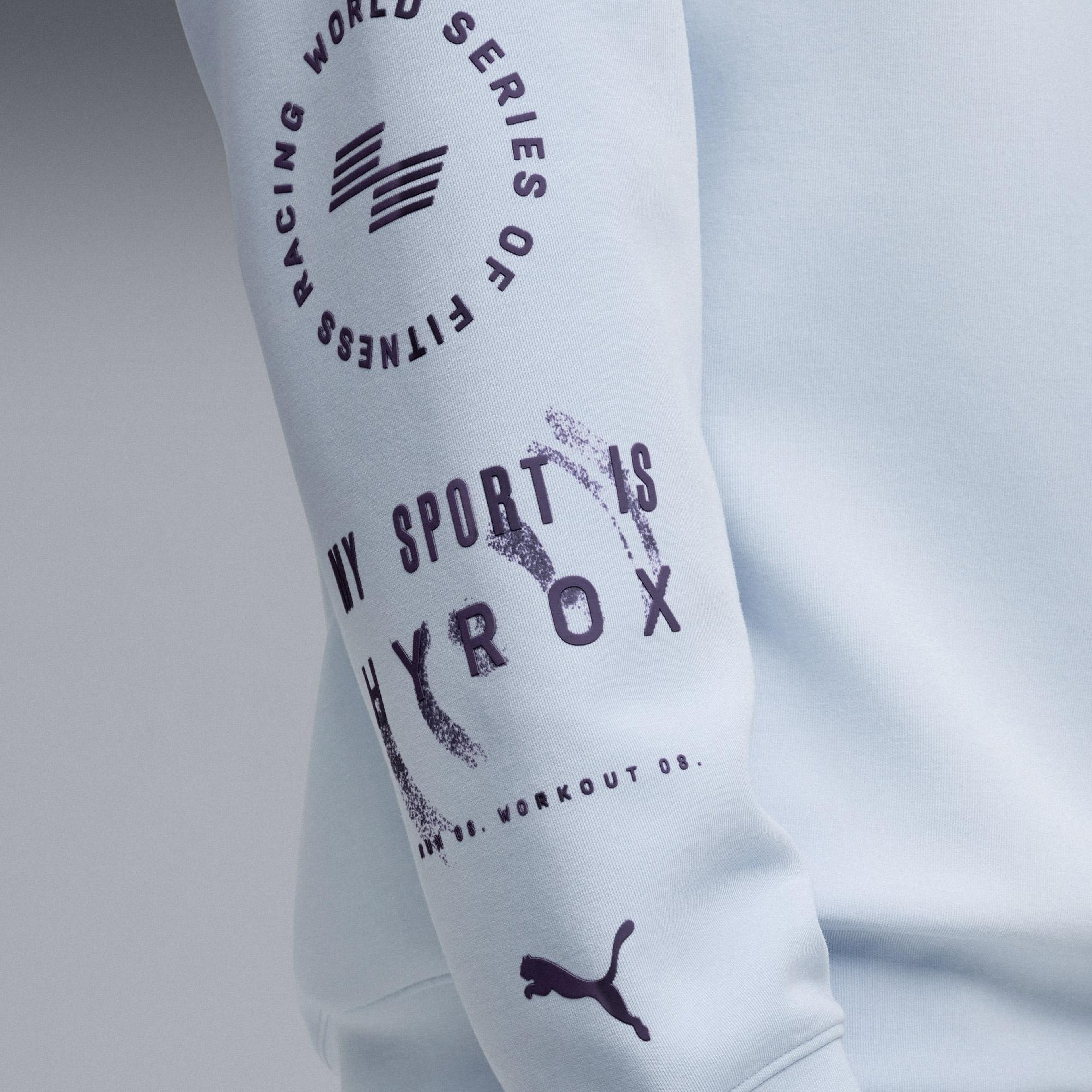 Puma x Hyrox Cldspun Erkek Beyaz Antrenman Sweatshirt