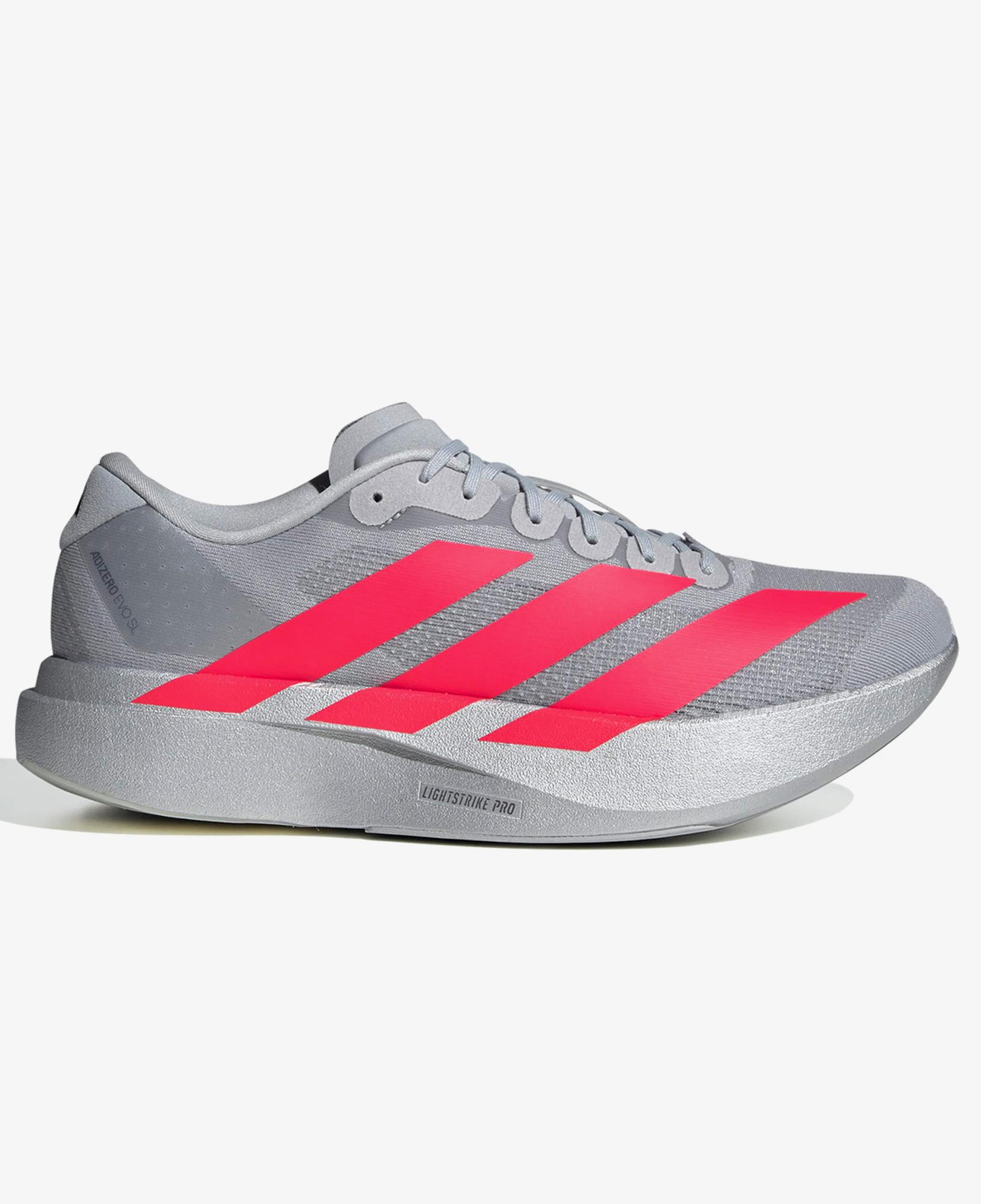 adidas Adizero Evo Sl Erkek Gri Koşu Ayakkabısı