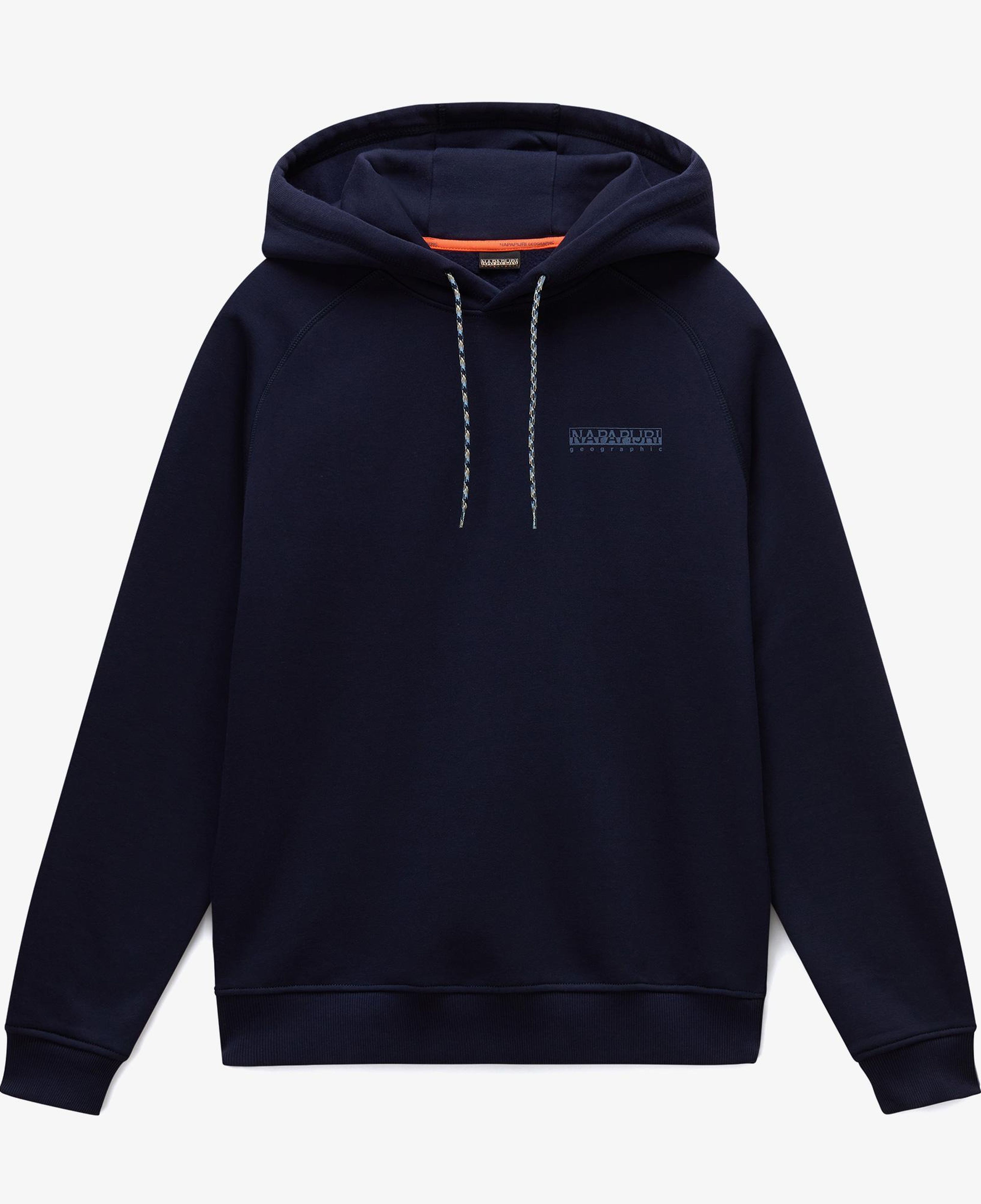 Napapijri B-Back Graphic Erkek Mavi Sweatshirt
