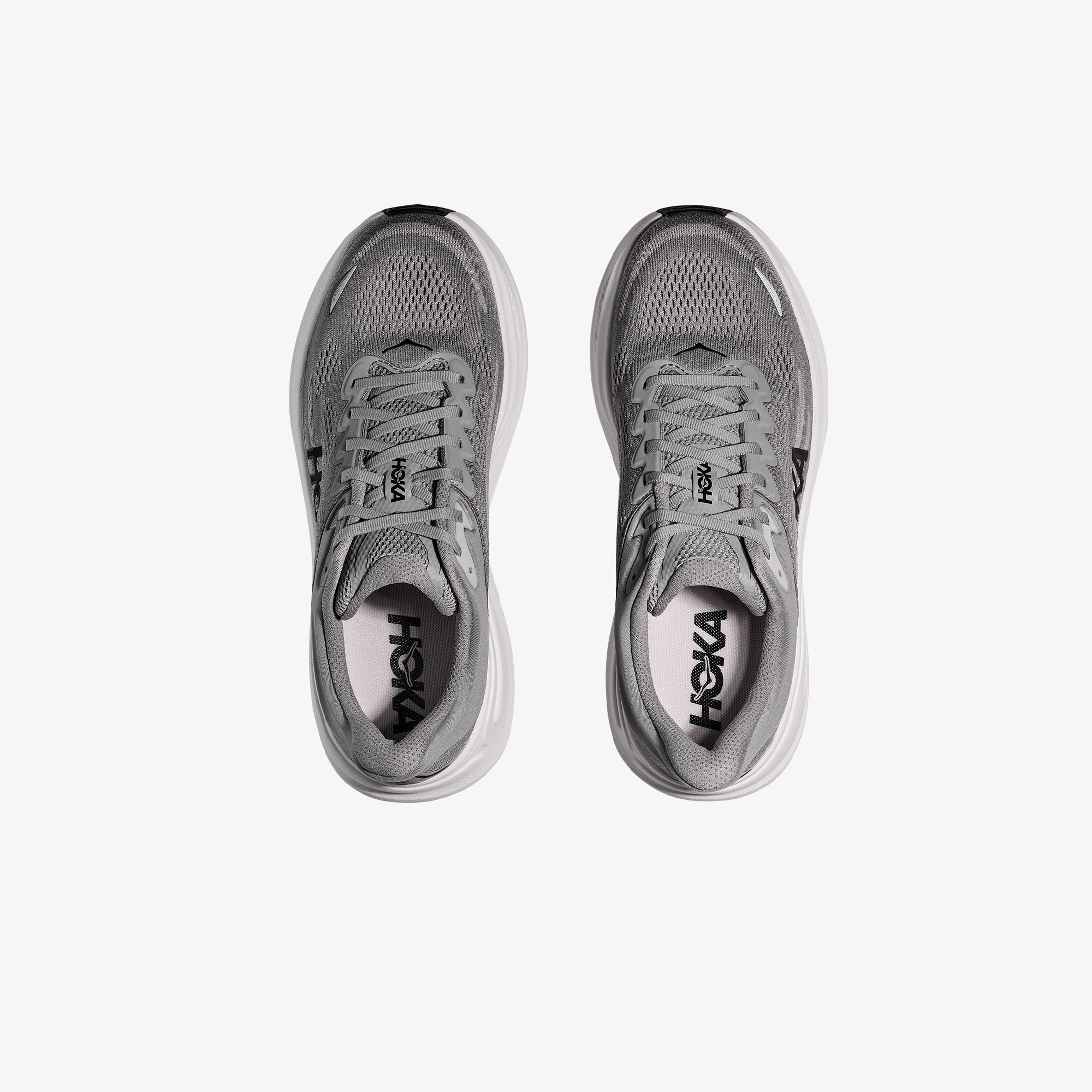 Hoka Bondi 9 Erkek Gri Spor Ayakkabı