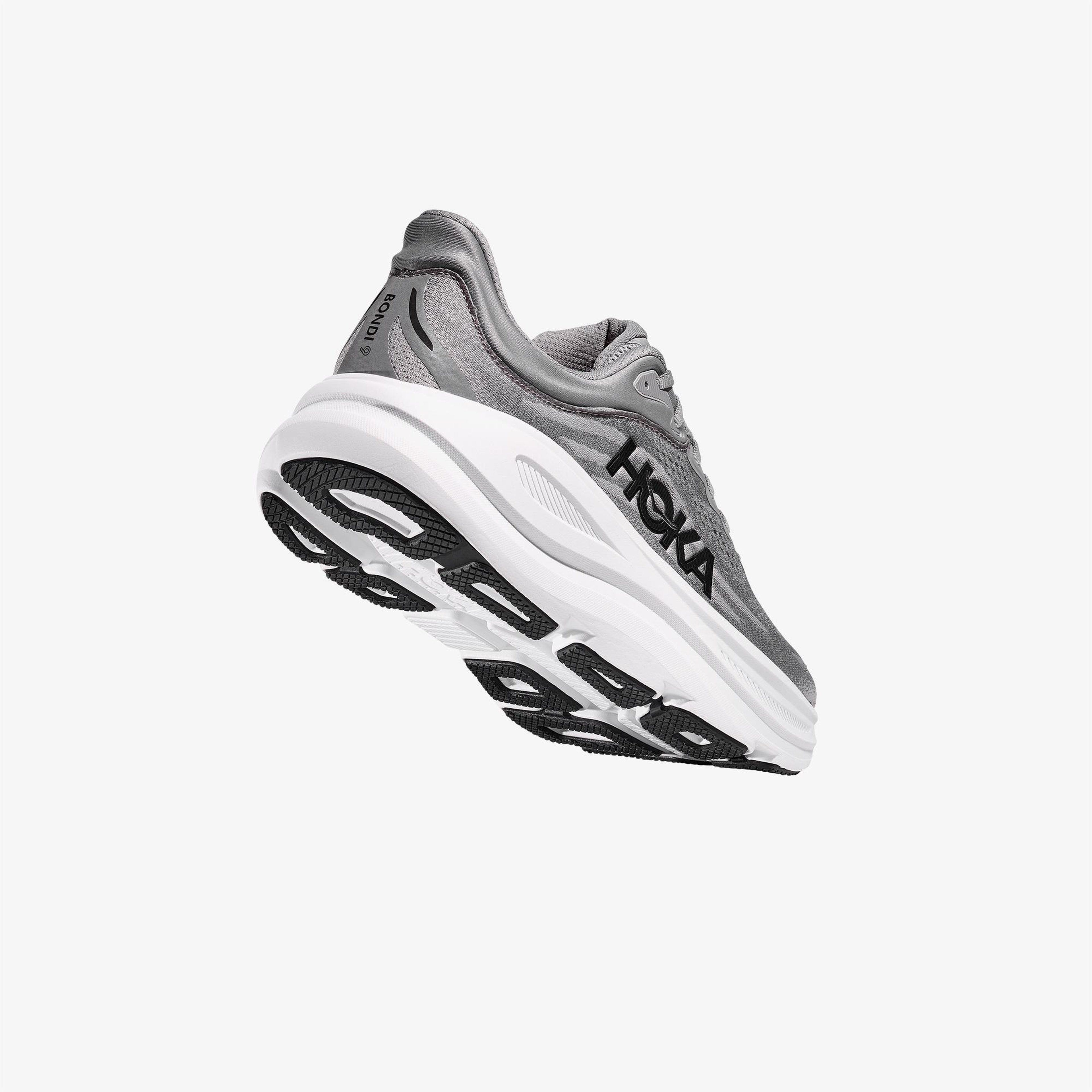 Hoka Bondi 9 Erkek Gri Spor Ayakkabı
