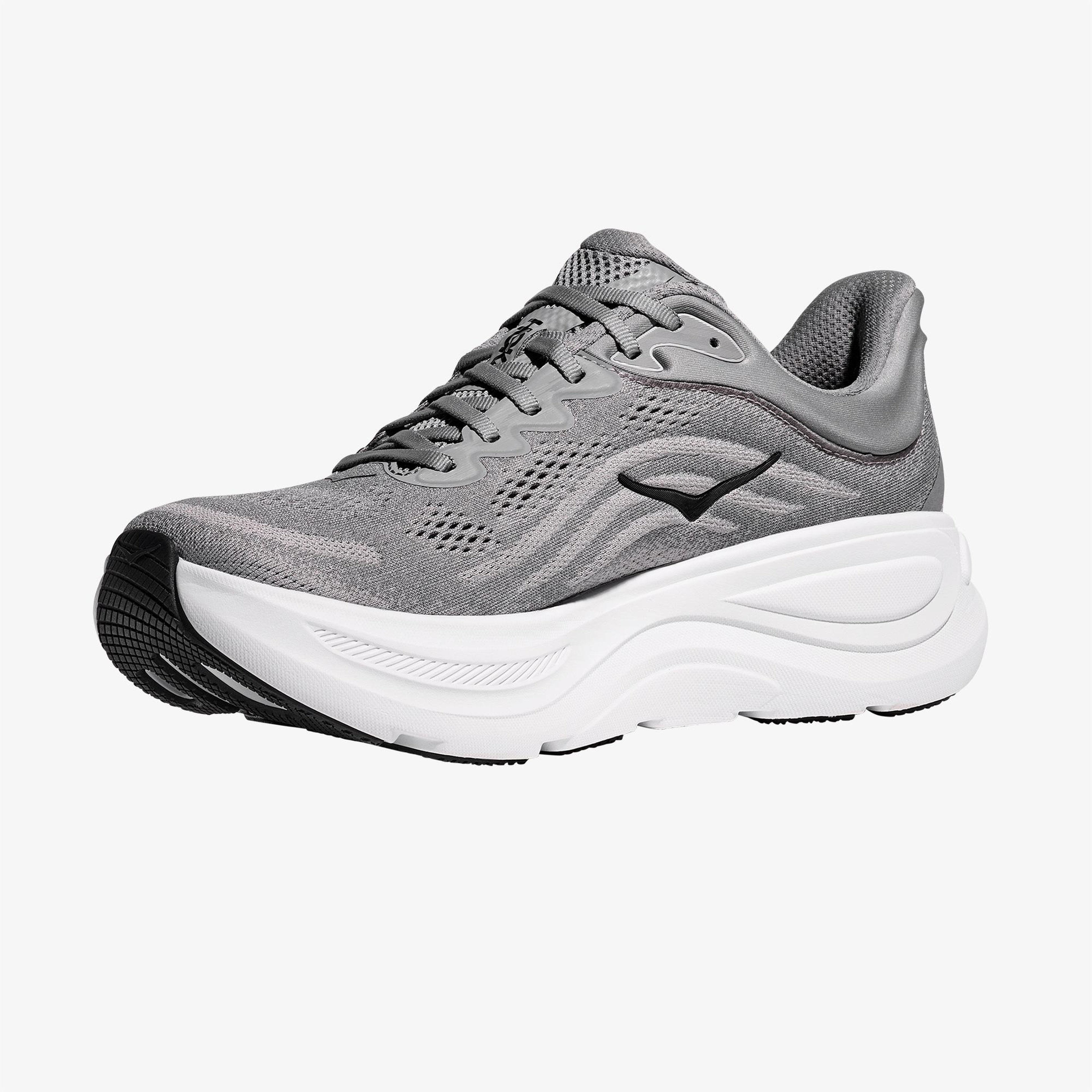 Hoka Bondi 9 Erkek Gri Spor Ayakkabı