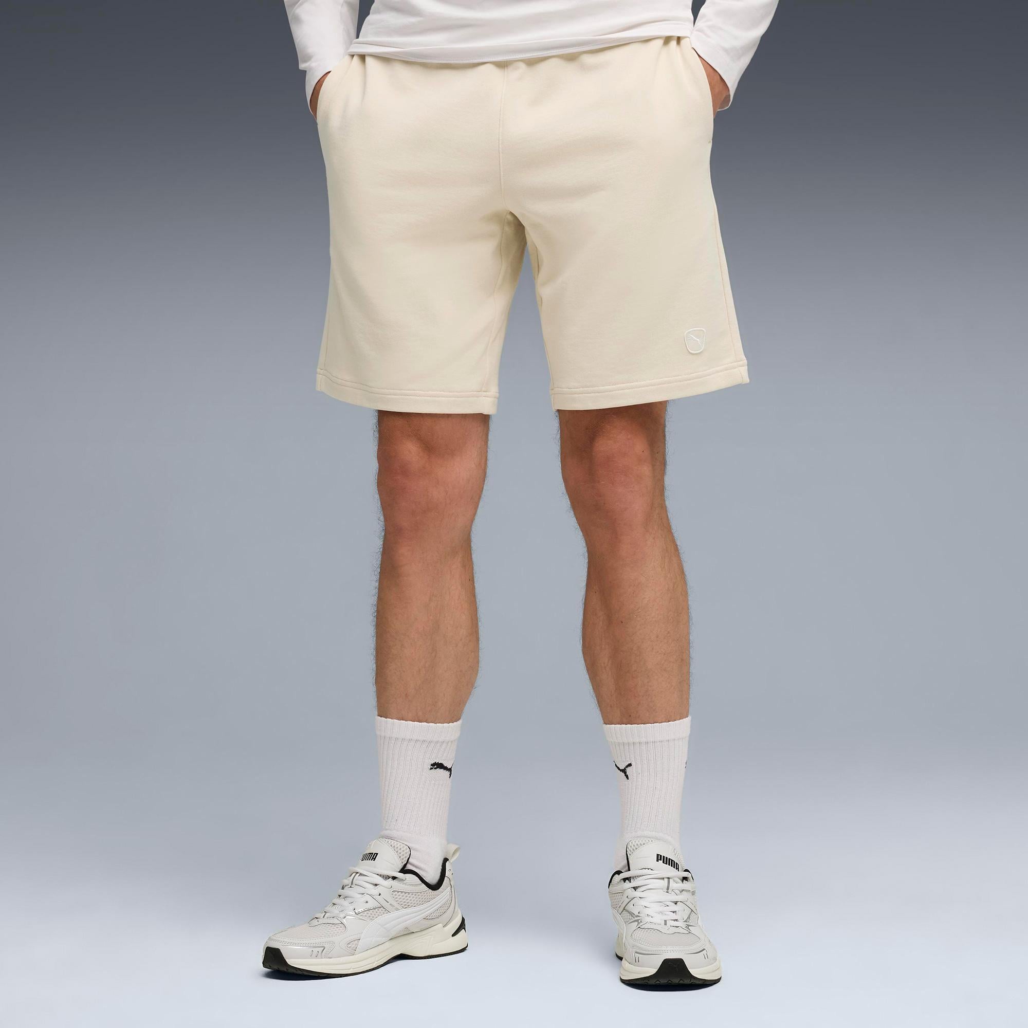 Puma Ess Elevated s 9 Tr Tk Erkek Krem Şort