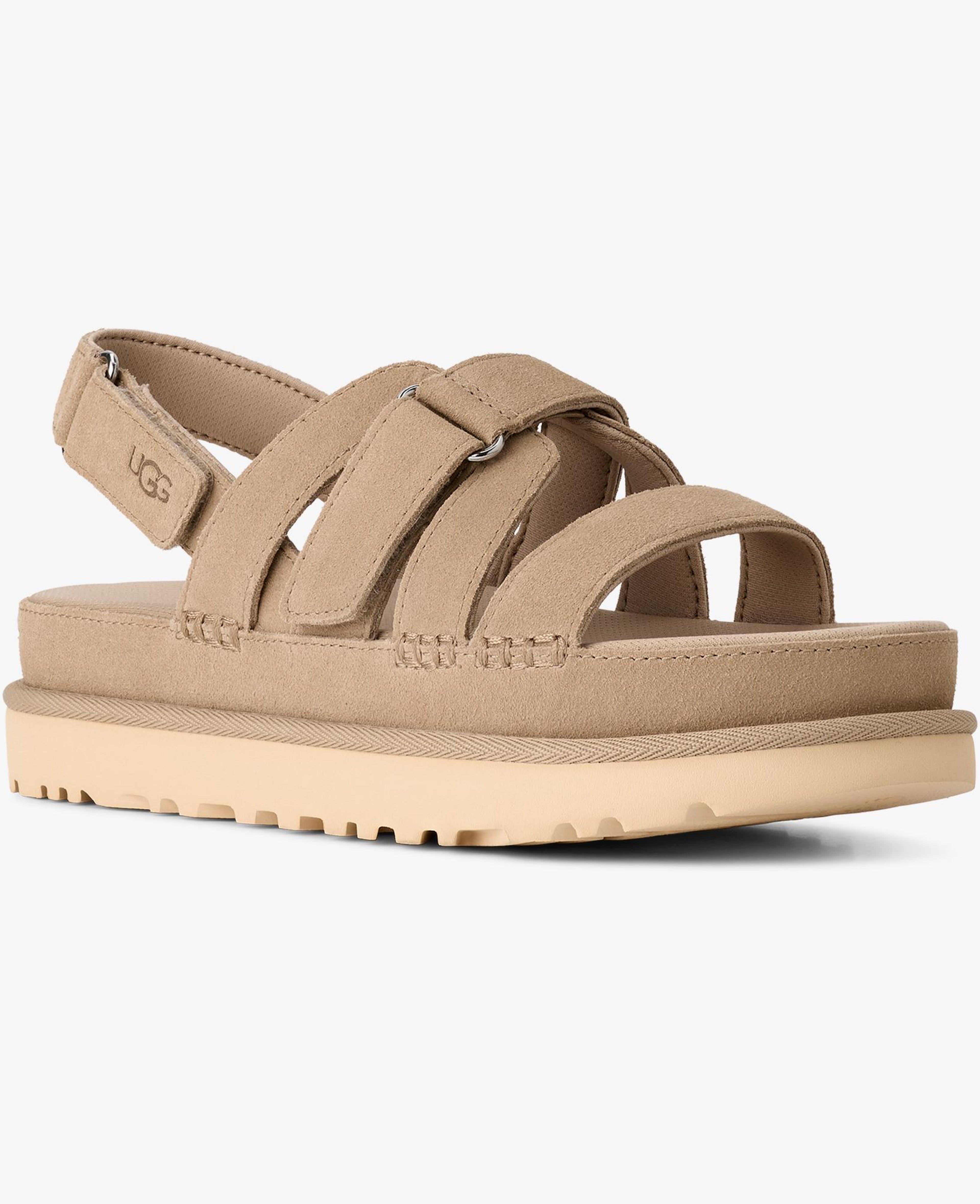 Ugg Goldenstar Gleam Kadın Krem Sandalet