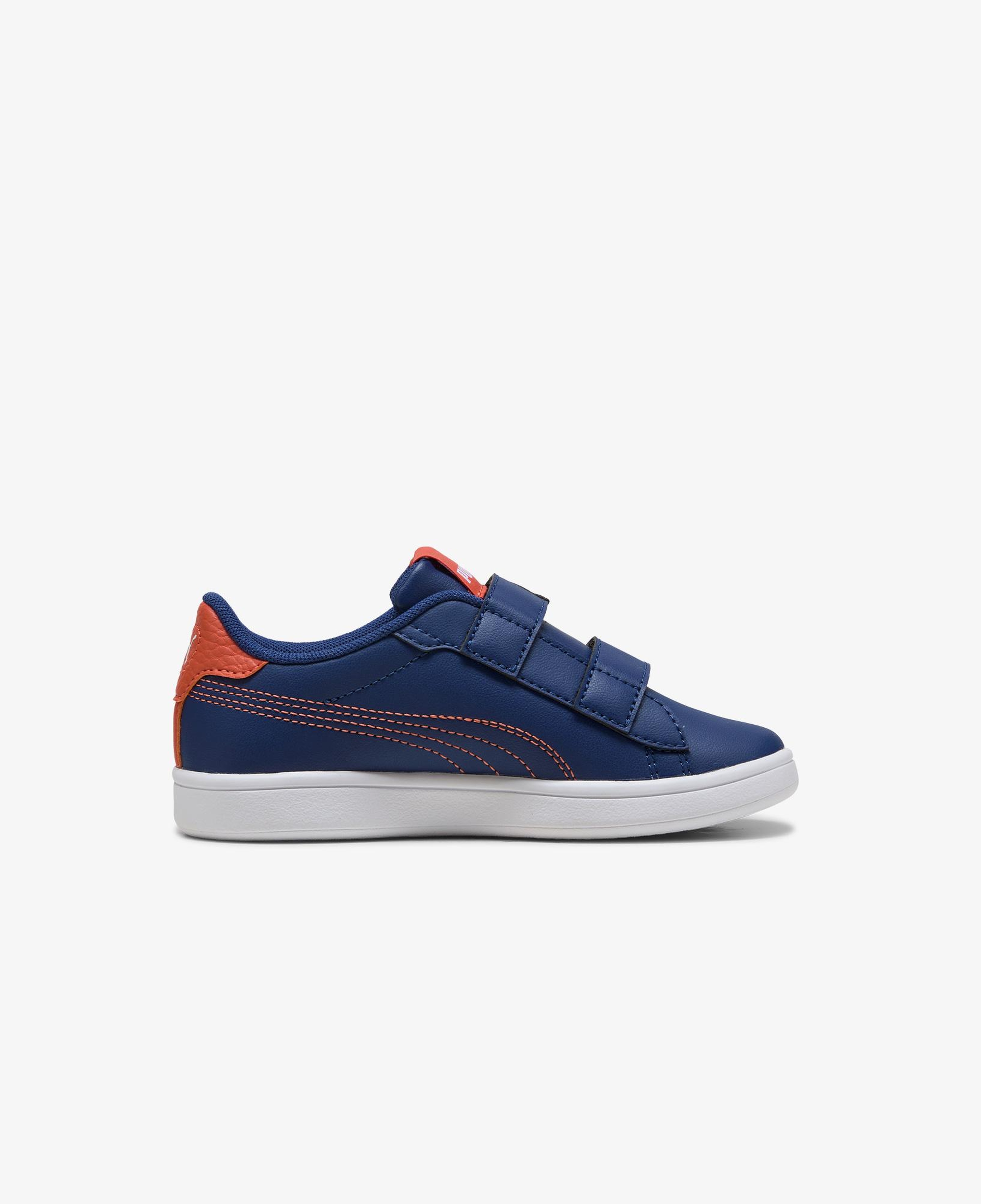 Puma Smash 3.0 Dino V Çocuk Mavi Spor Ayakkabı