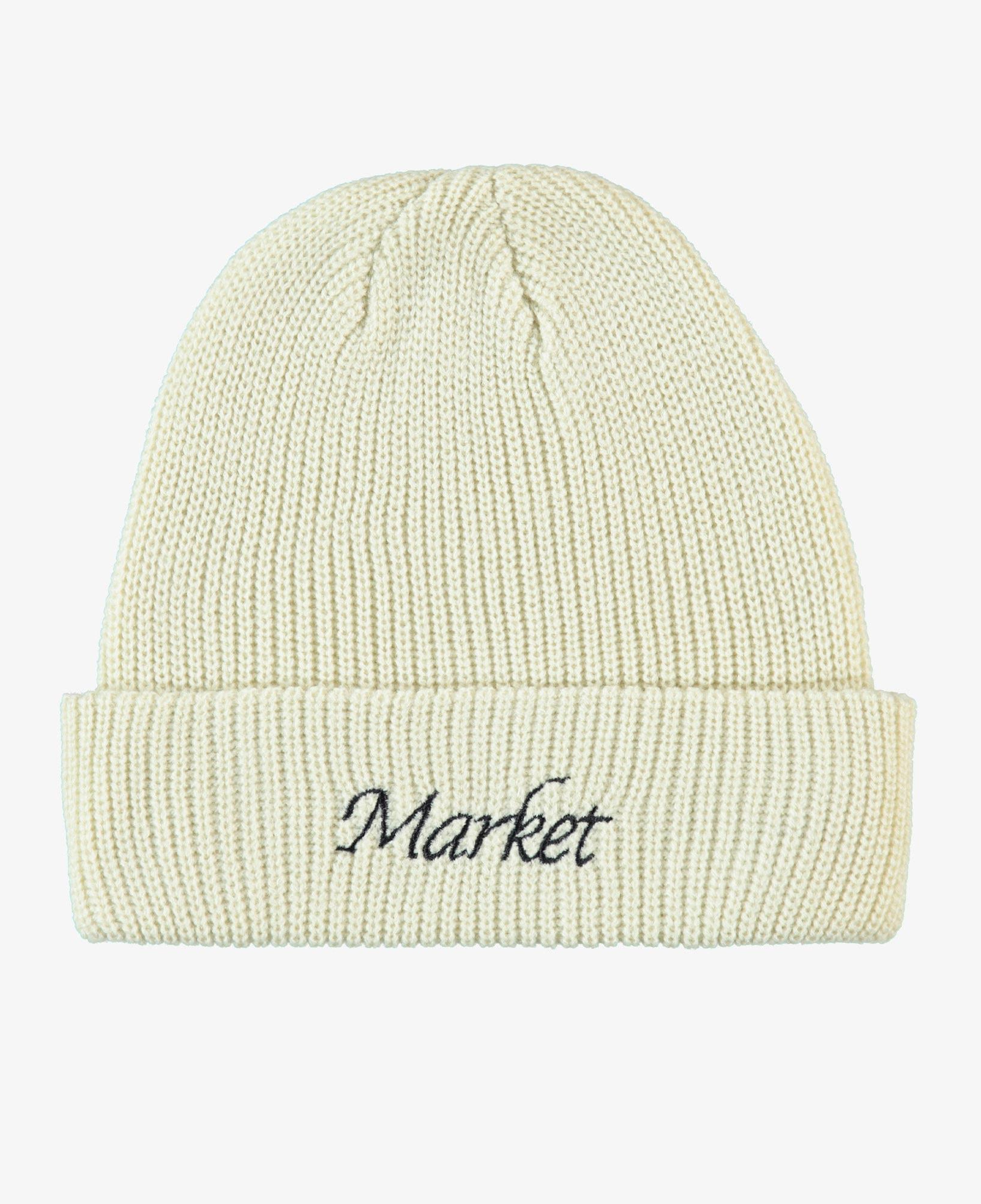Market Smiley Upside Down Erkek Krem Bere
