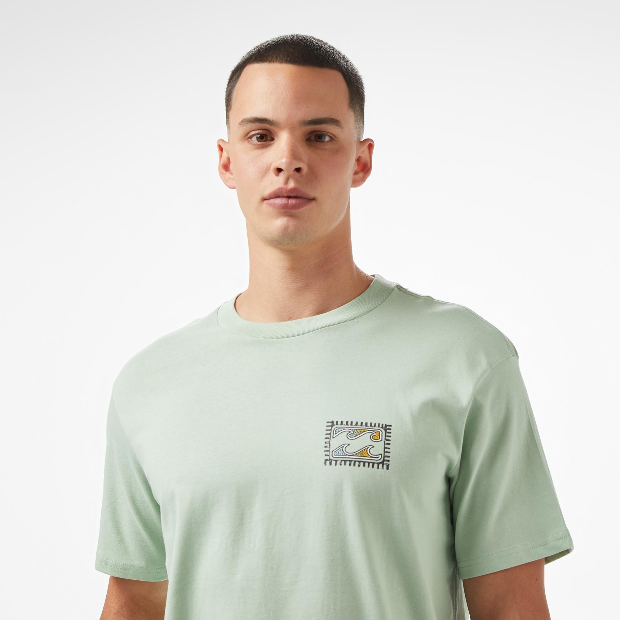 Billabong Twin Peaks Regular Erkek Yeşil T-Shirt