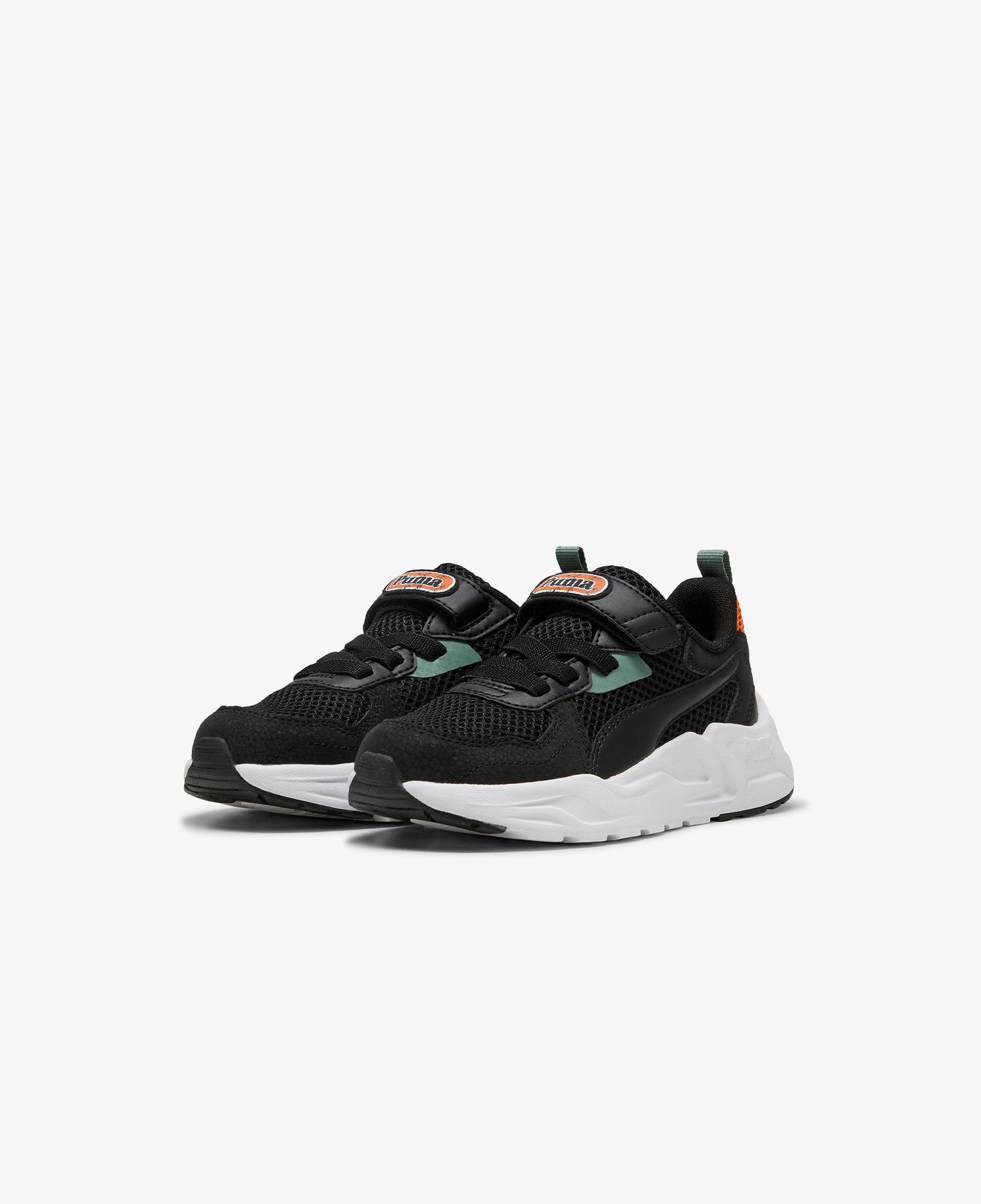 Puma Trinity Lite Mid 90s AC+ Çocuk Siyah Spor Ayakkabı