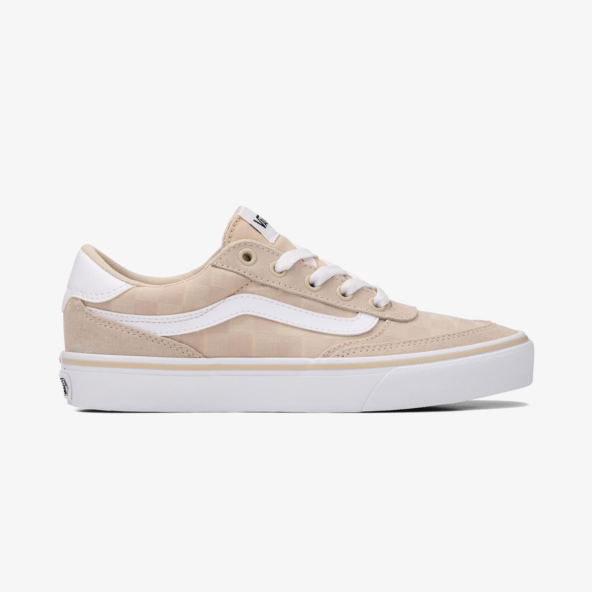 Vans Brooklyn LS Kadın Bej Sneaker
