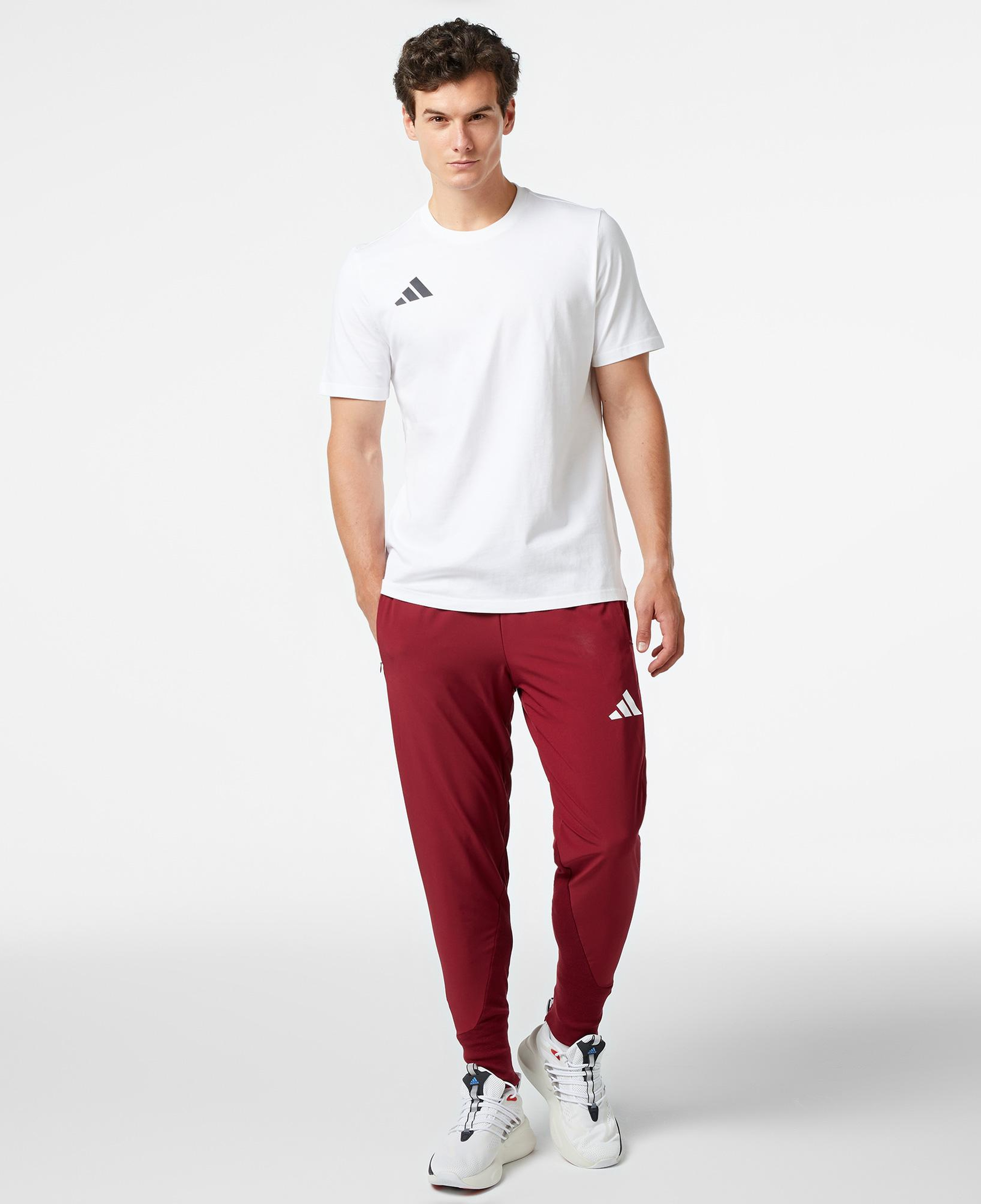 adidas Team Türkiye Erkek Beyaz Günlük T-Shirt