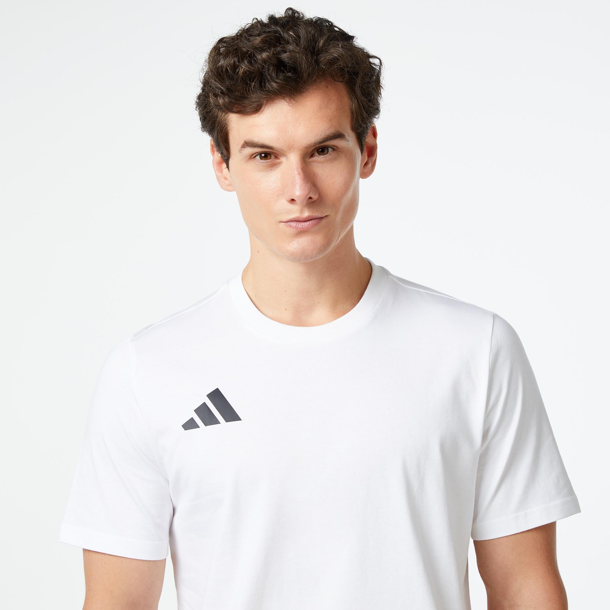 adidas Team Türkiye Erkek Beyaz Günlük T-Shirt