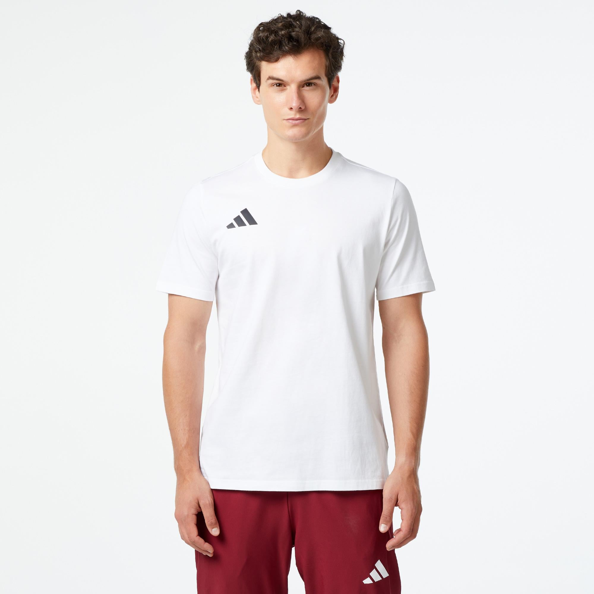 adidas Team Türkiye Erkek Beyaz Günlük T-Shirt