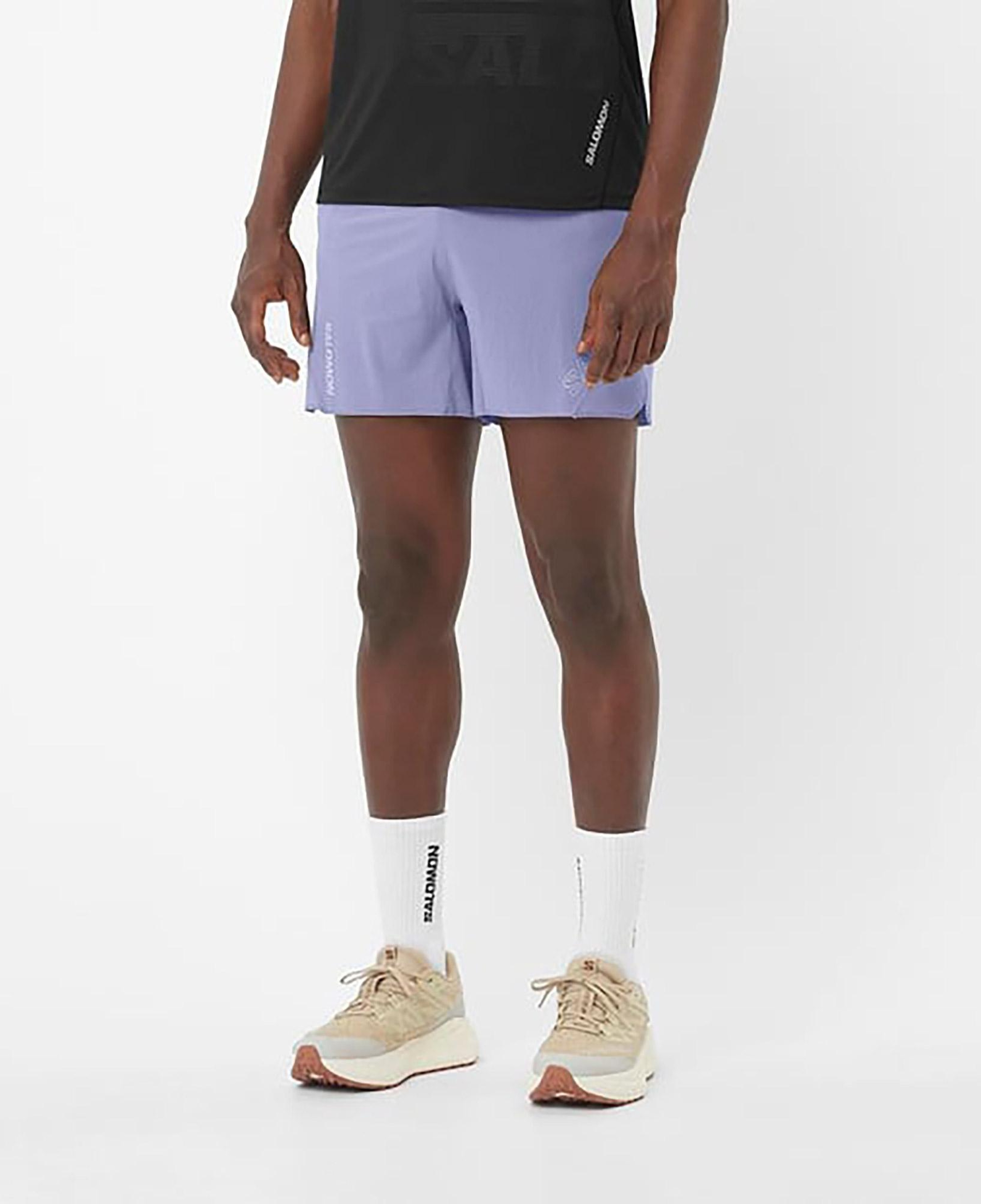 Salomon Sense Aero 5 Erkek Mavi Koşu Şortu