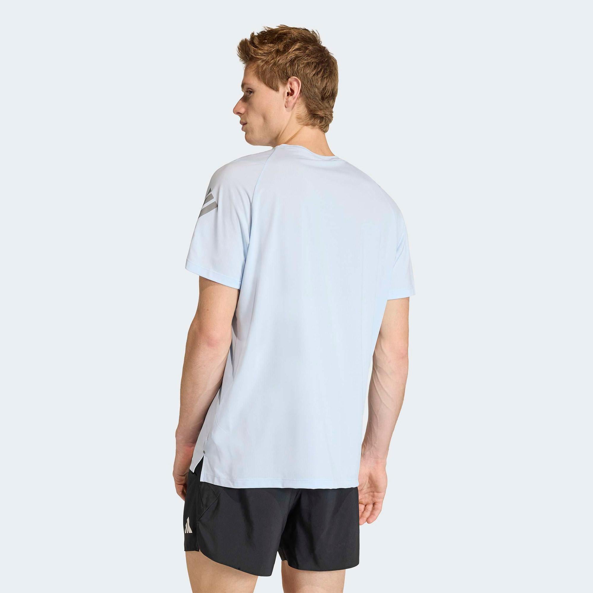 adidas Adi365 Climacool Erkek Mavi Koşu T-Shirt