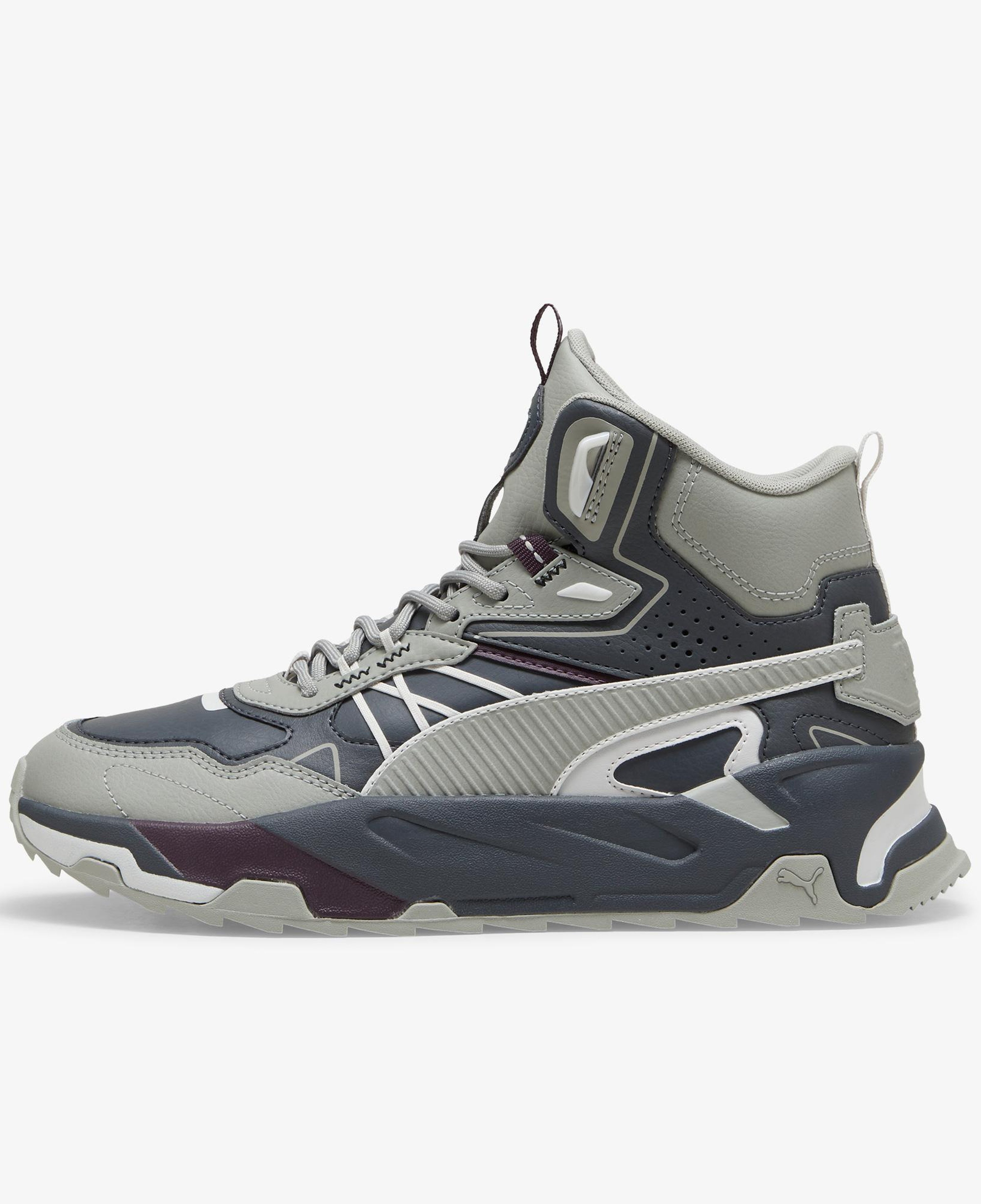 Puma Trinity Mid Hybrid Leather Erkek Sarı Spor Ayakkabı