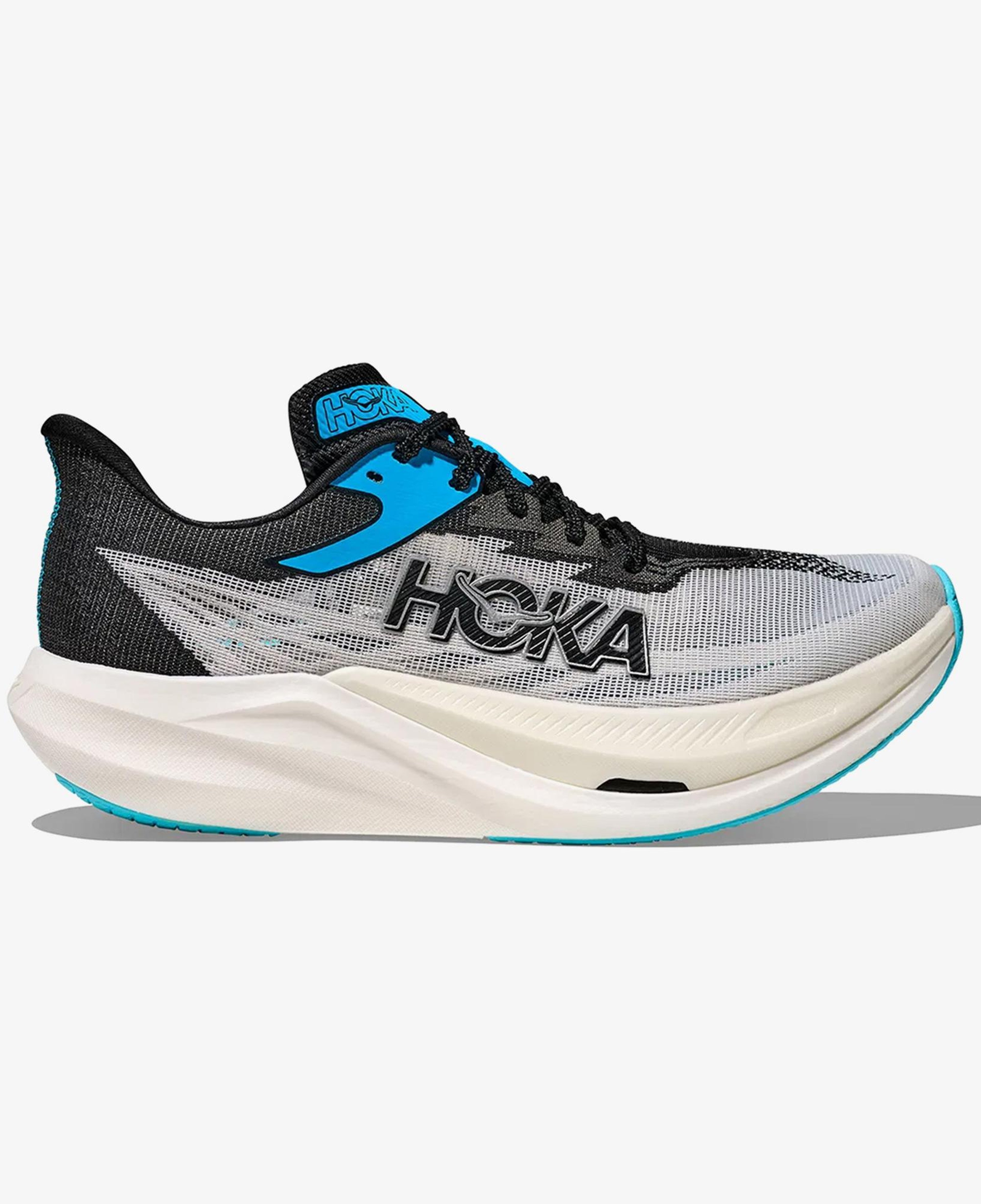 Hoka Rocket X 3 Unisex Beyaz Yol Koşusu Ayakkabısı