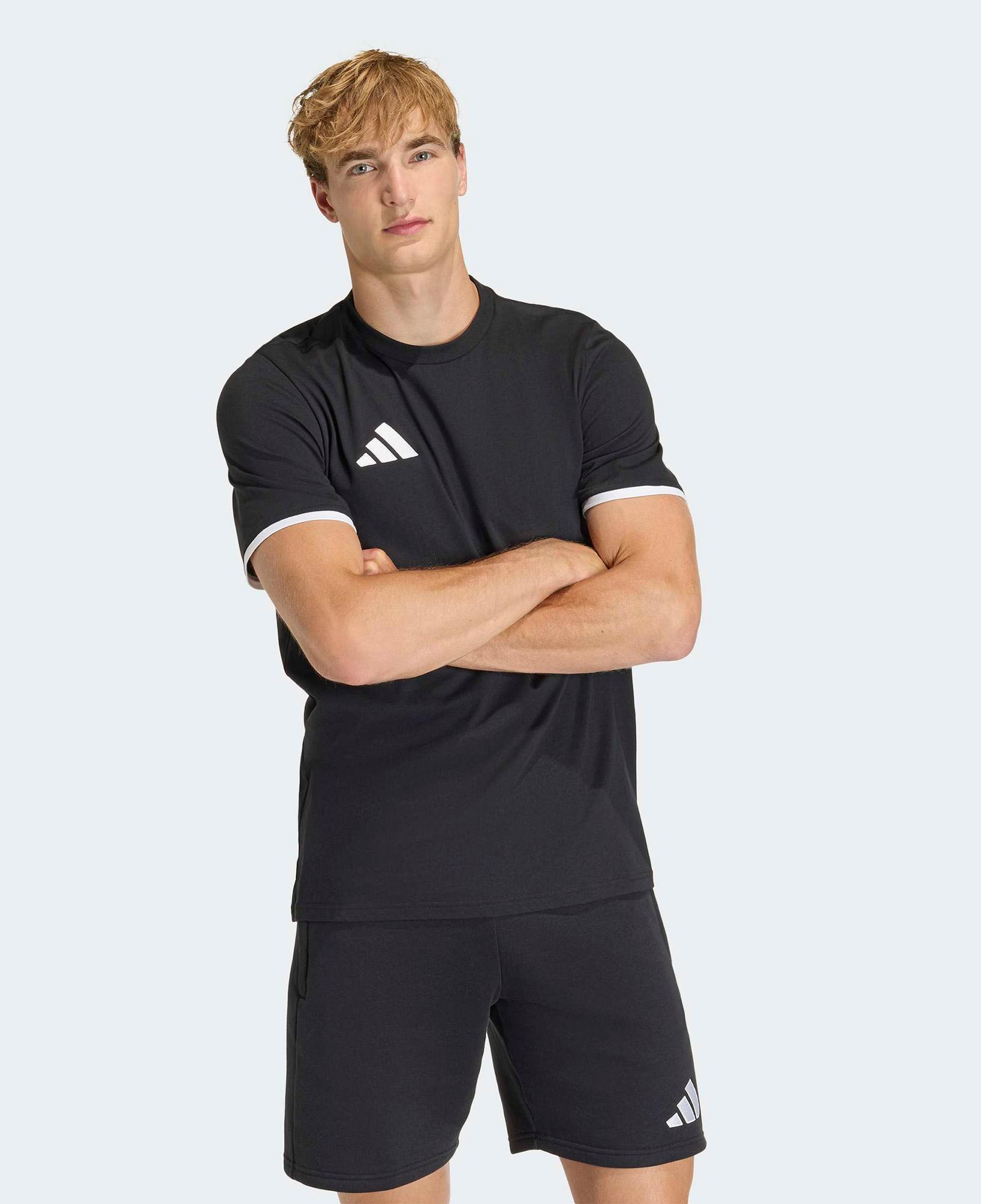 adidas Entrada26 Erkek Siyah T-Shirt