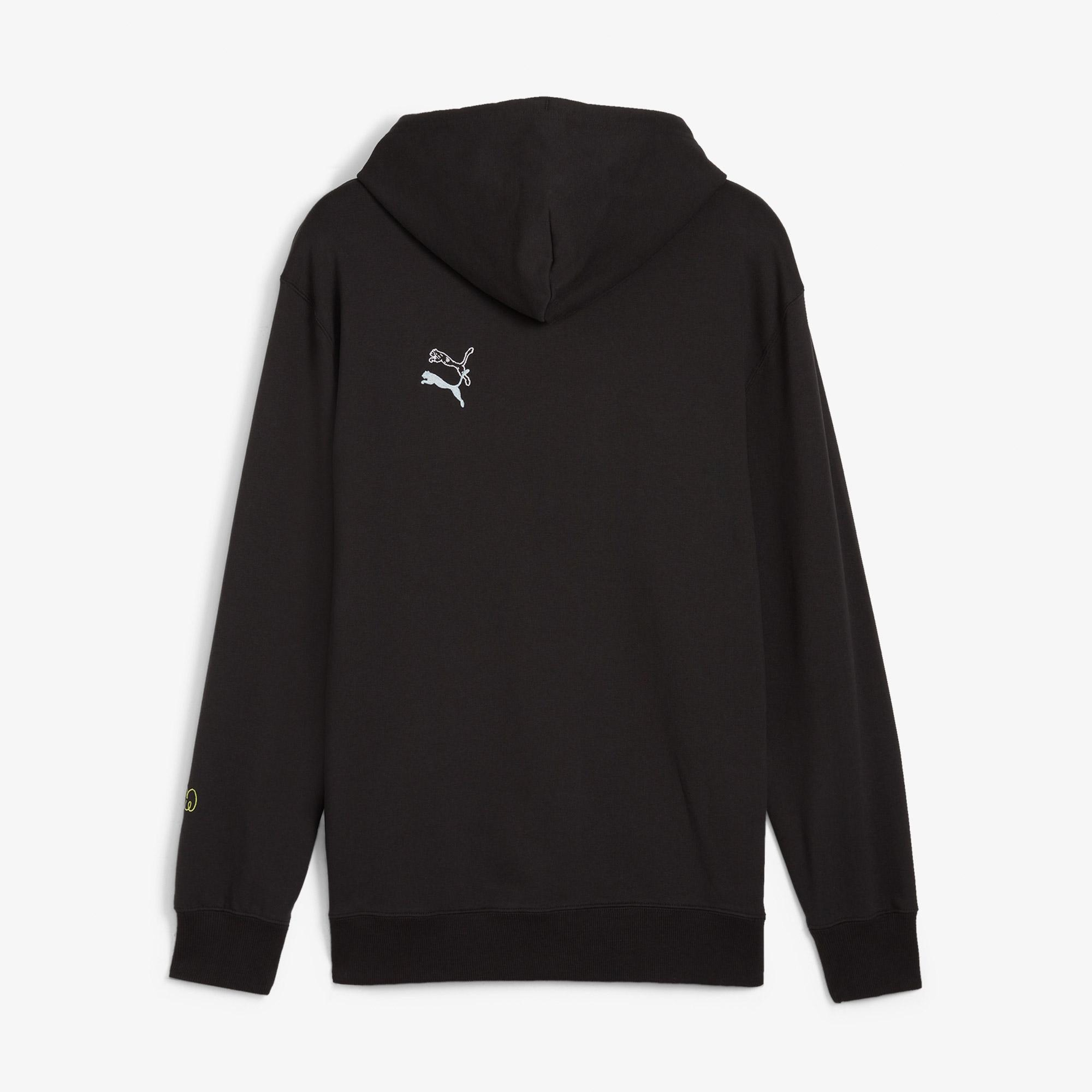 Puma Brand Love Graphic Erkek Siyah Sweatshirt