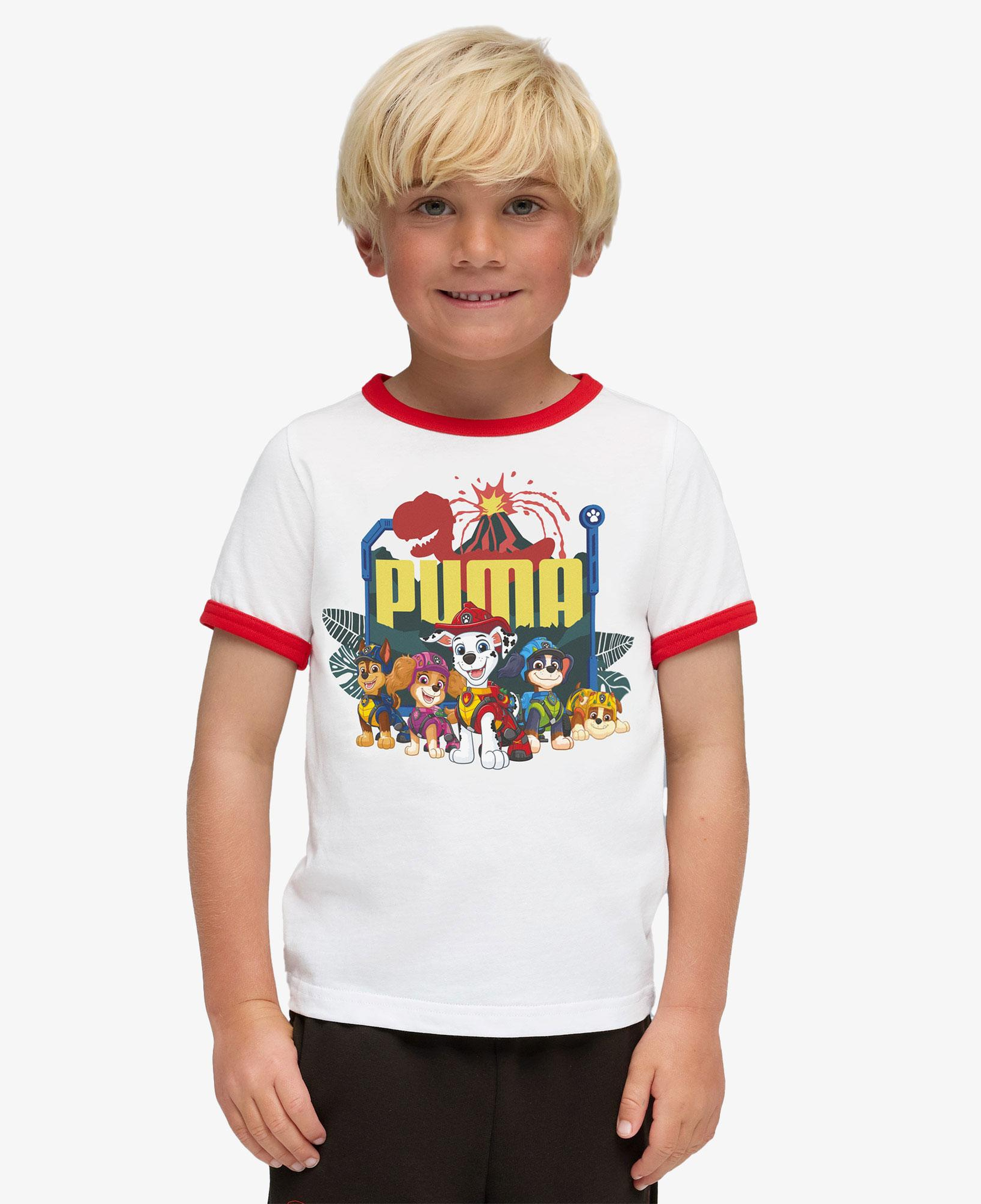 Puma X Paw Patrol Ringer Çocuk Beyaz T-Shirt