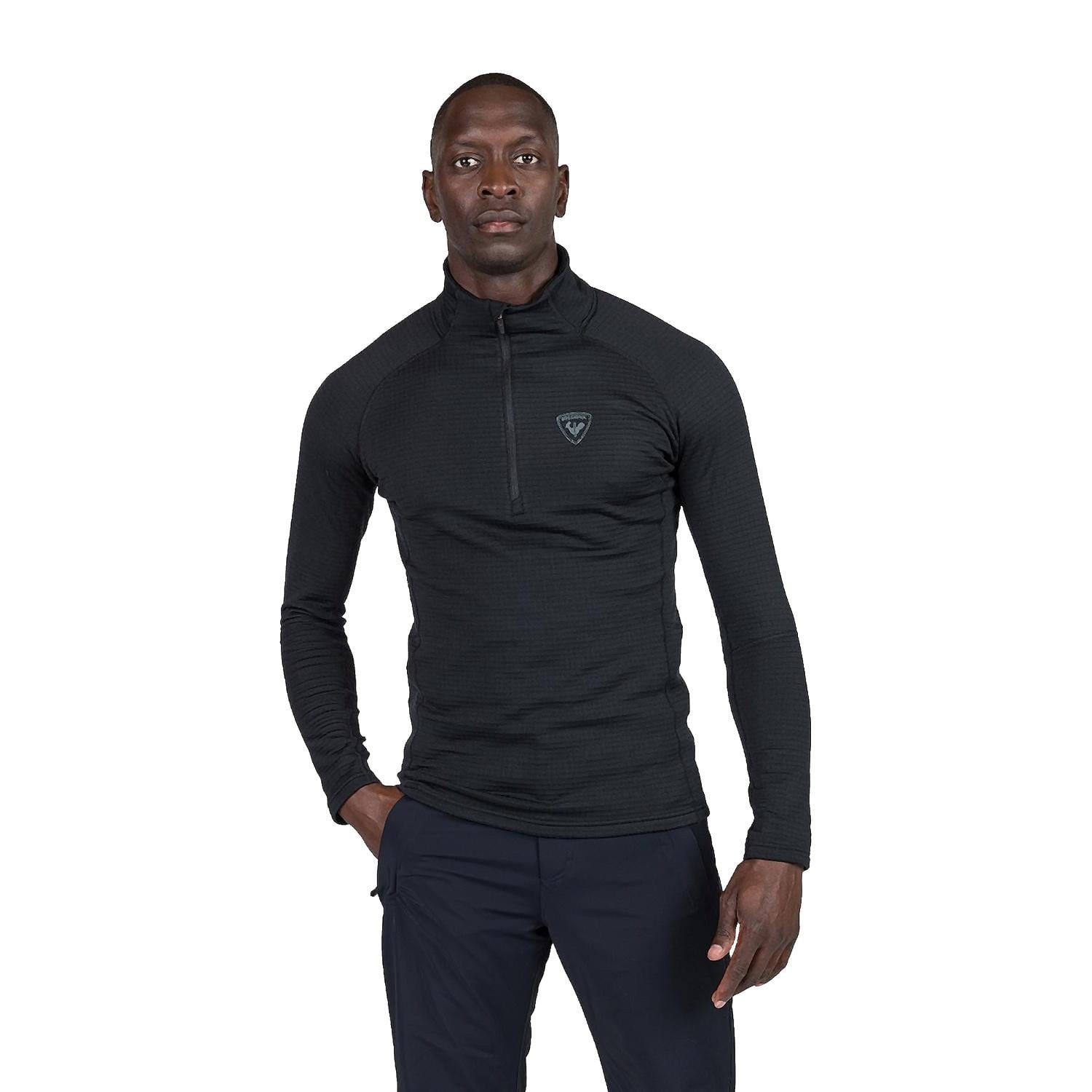 Rossignol Blackside Fleece Hz Erkek Siyah İçlik Üst