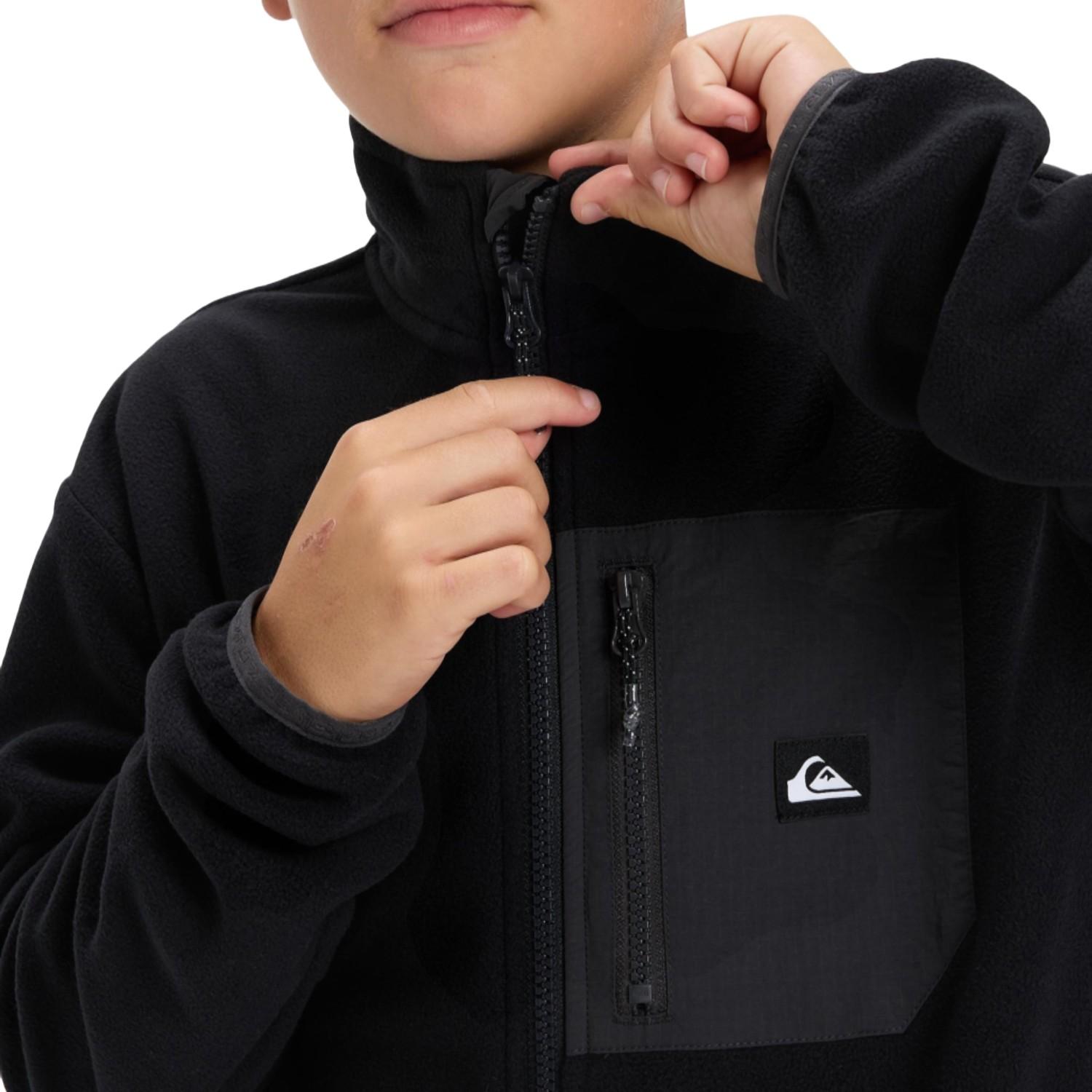 Quiksilver Ice Fields Fz Youth Erkek Çocuk Polar Ceket