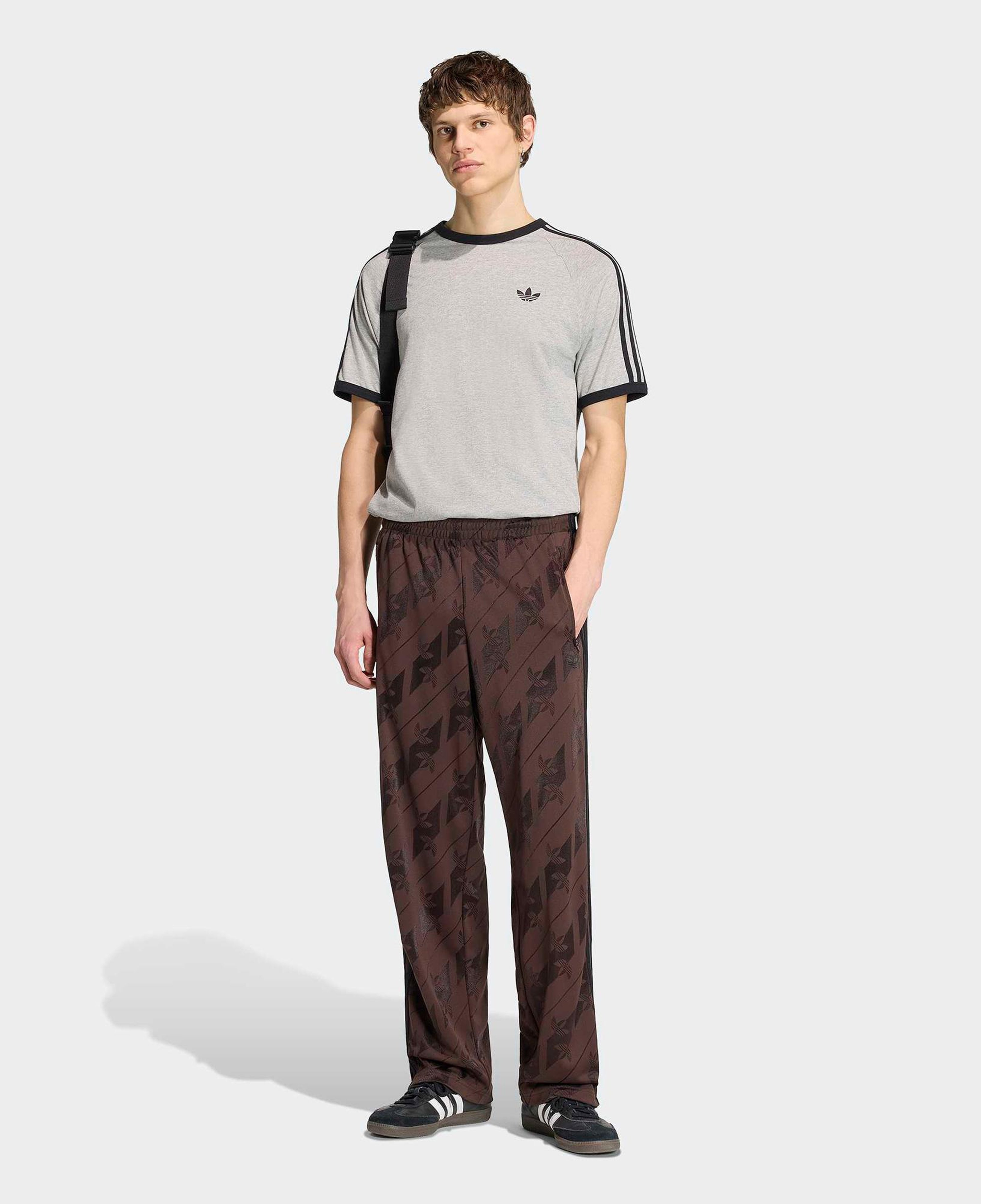 adidas Monogram Firebird Erkek Kahverengi Eşofman Altı