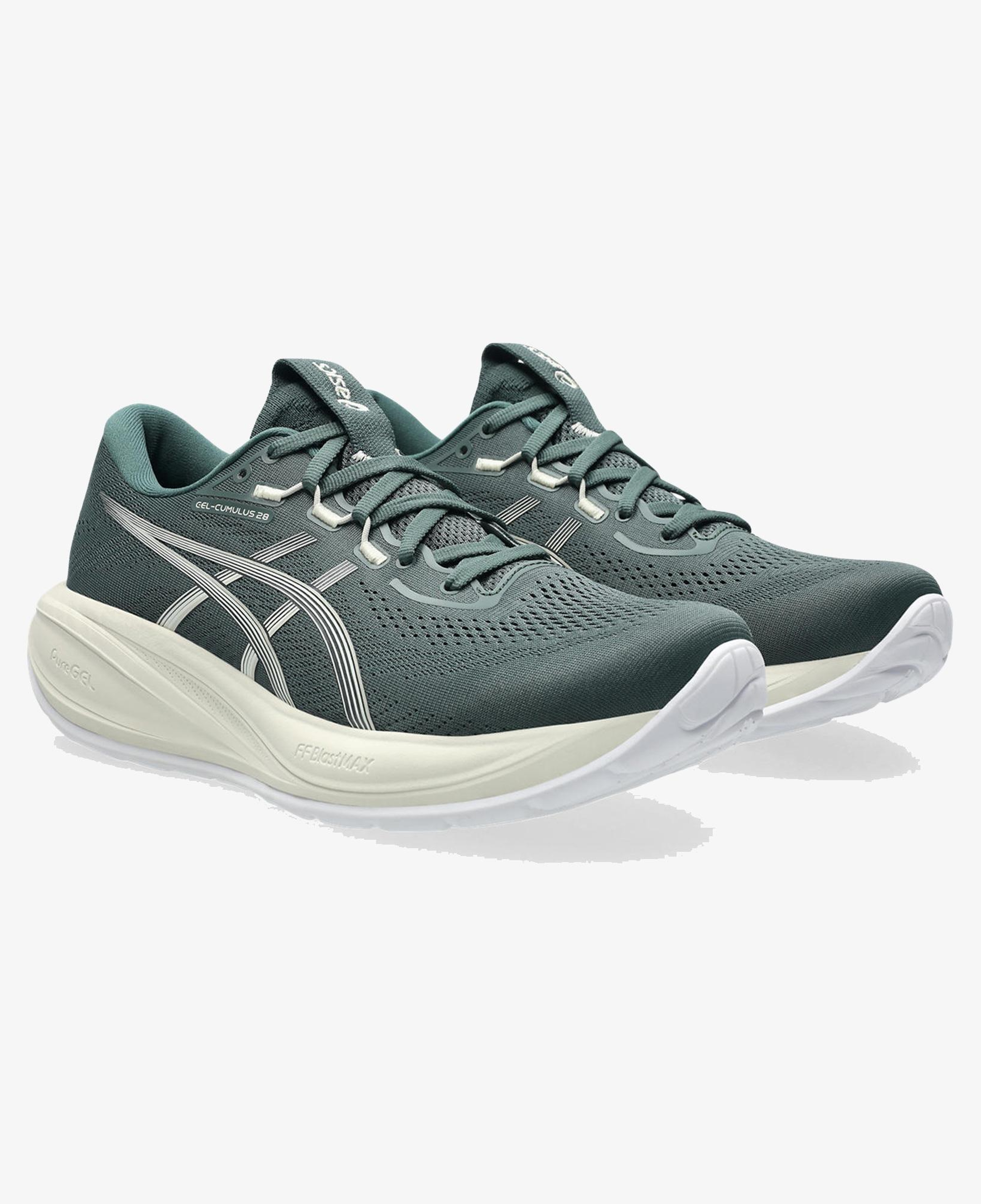 Asics Gel-Cumulus 28 Erkek Yeşil Koşu Ayakkabısı