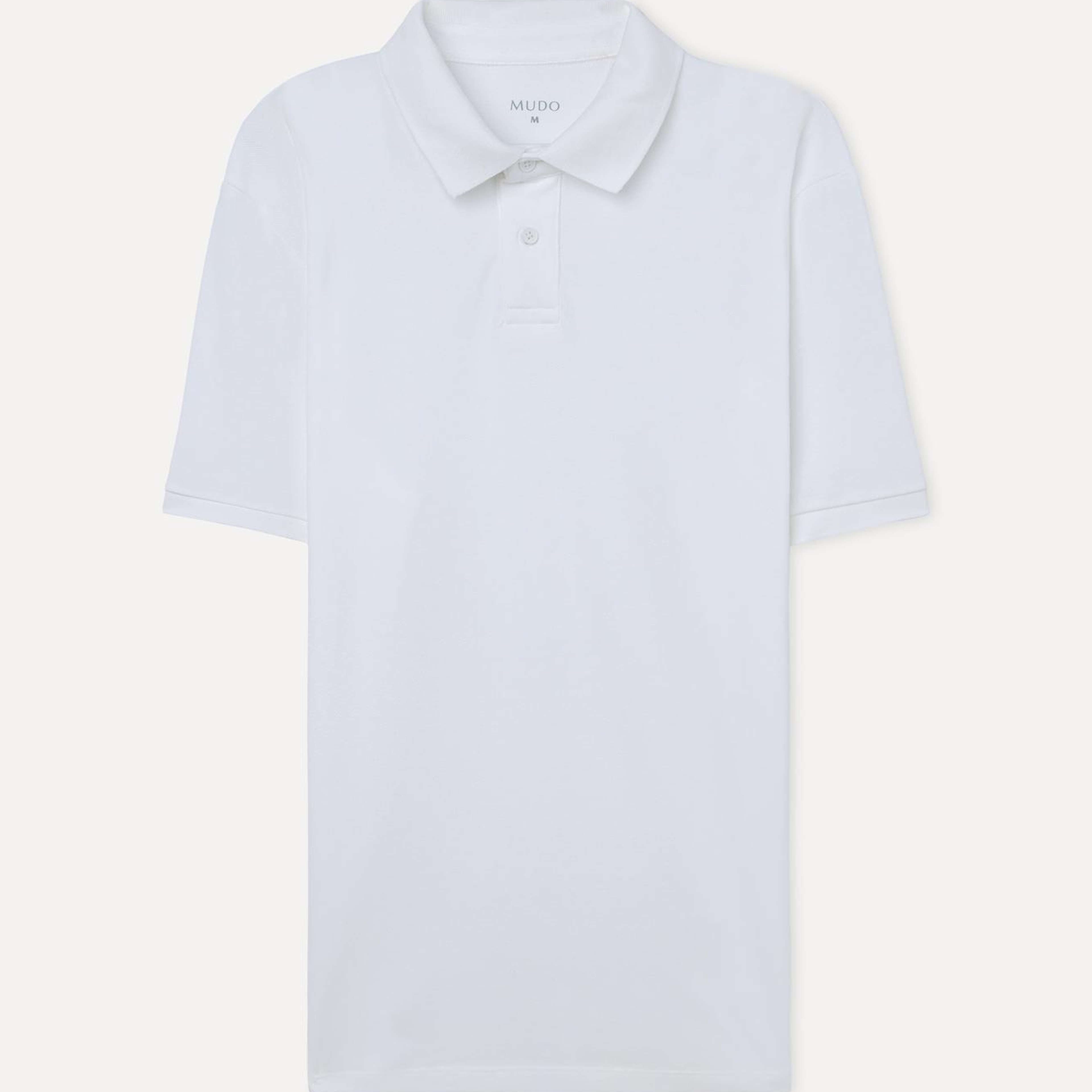 Erkek Beyaz Polo Yaka T-Shirt