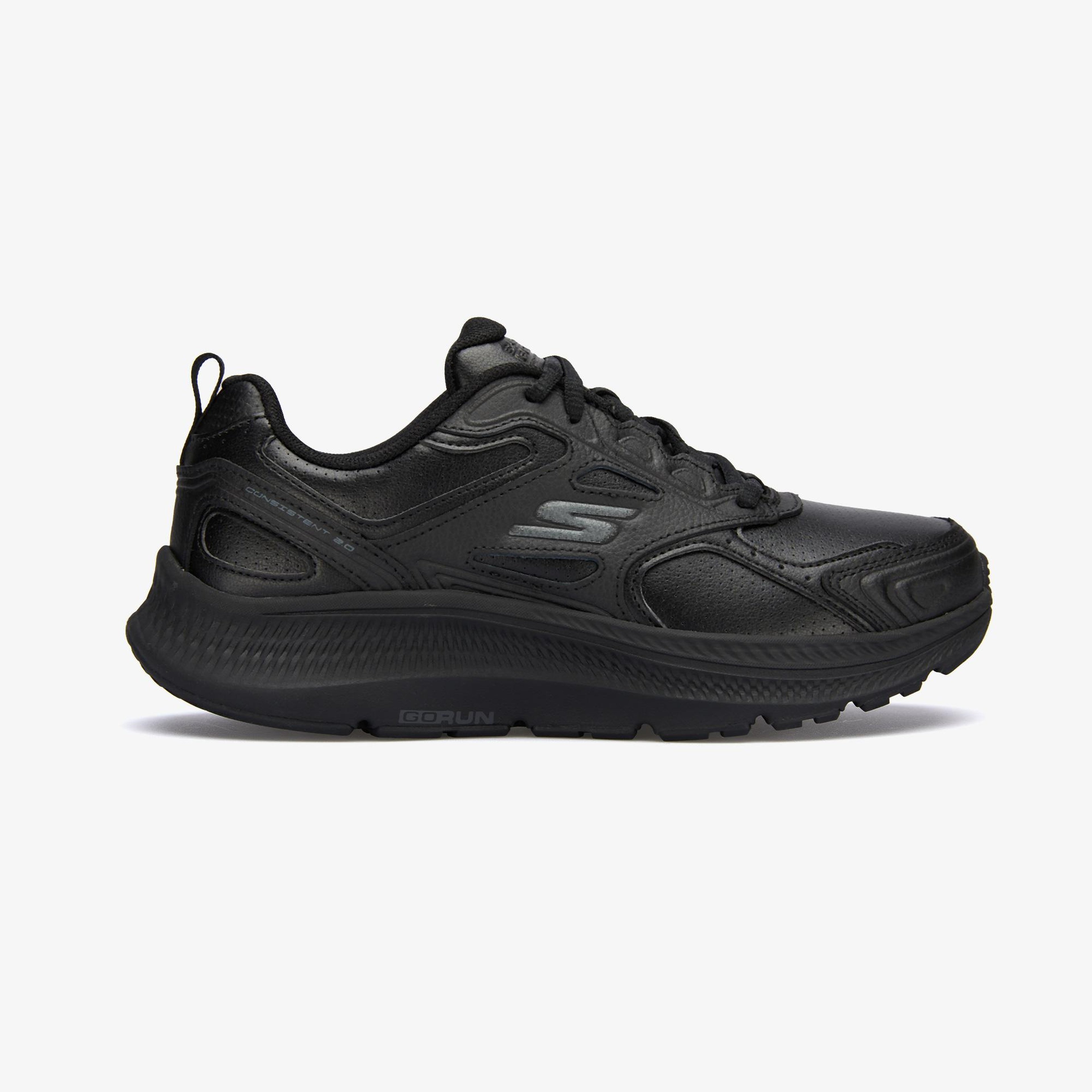 Skechers Go Run Consistent 2.0 Sumpter Trail Kadın Siyah Koşu Ayakkabısı