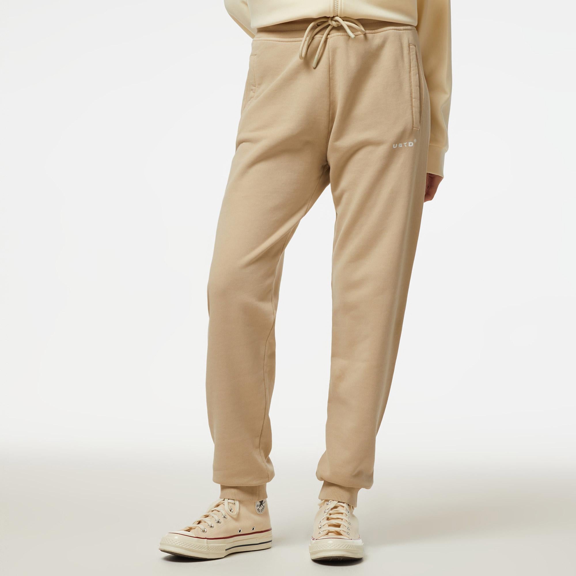UNITED4 Classic Kadın Krem Eşofman Altı