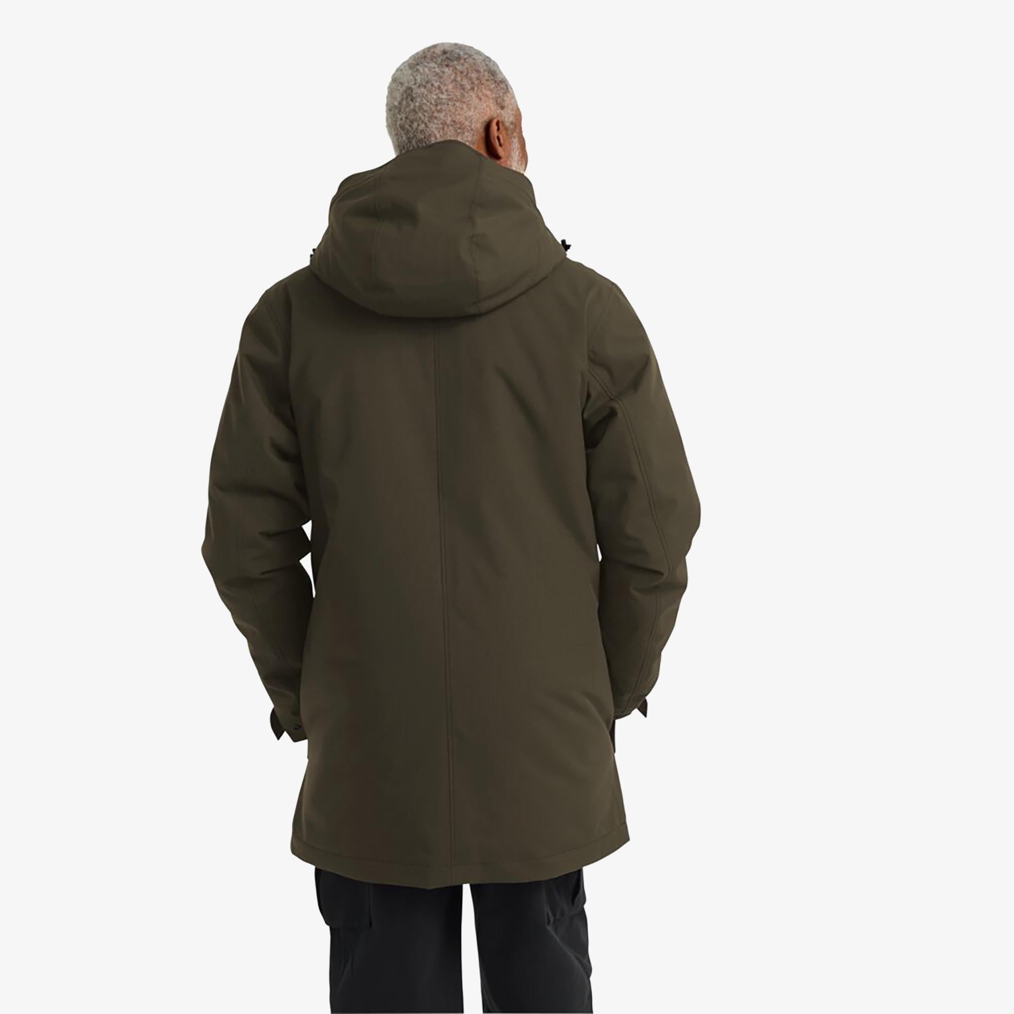 Jack Wolfskin Canyon Shield Parka Erkek Haki Mont
